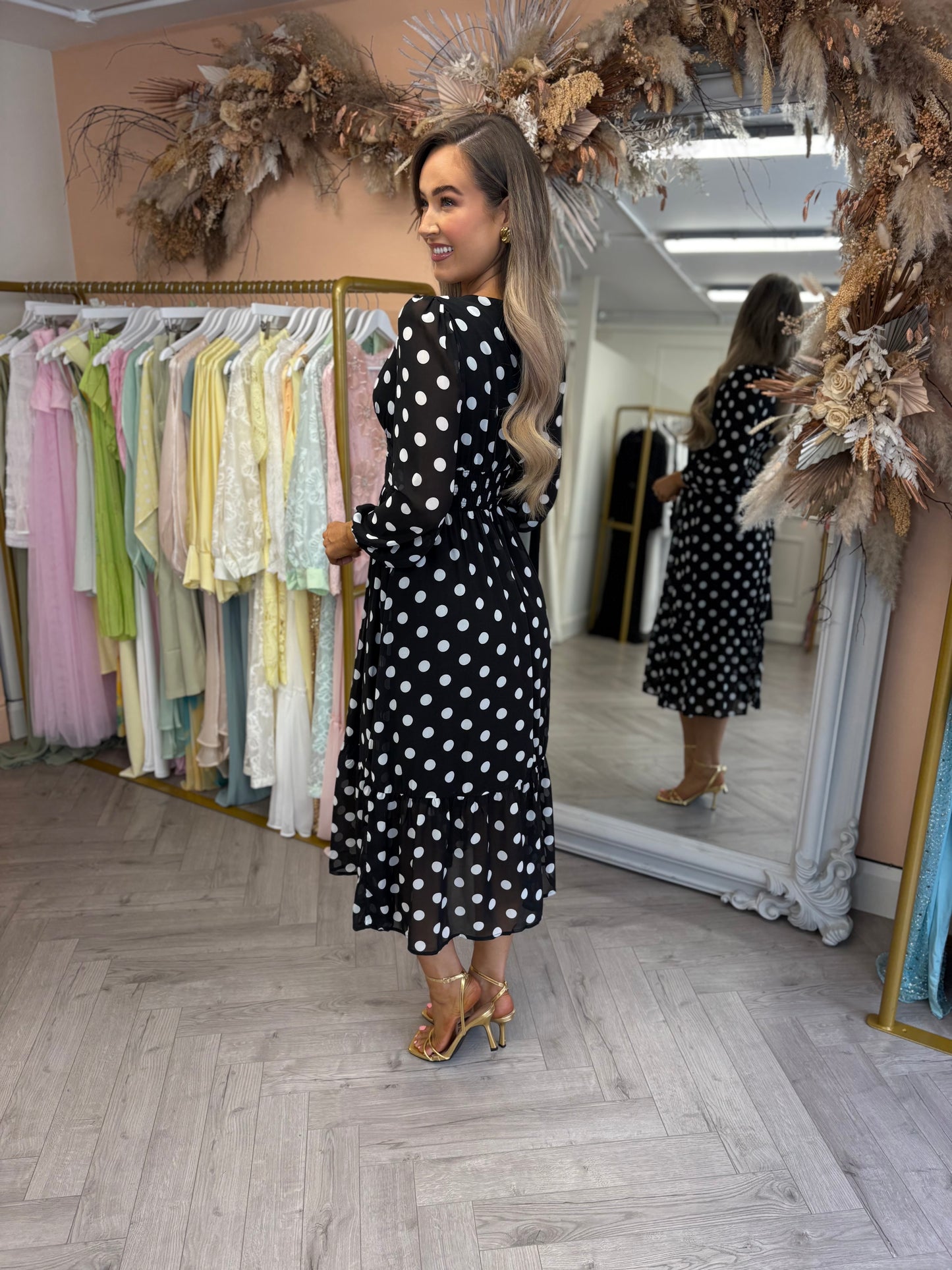 Starling Polka Dot Dress