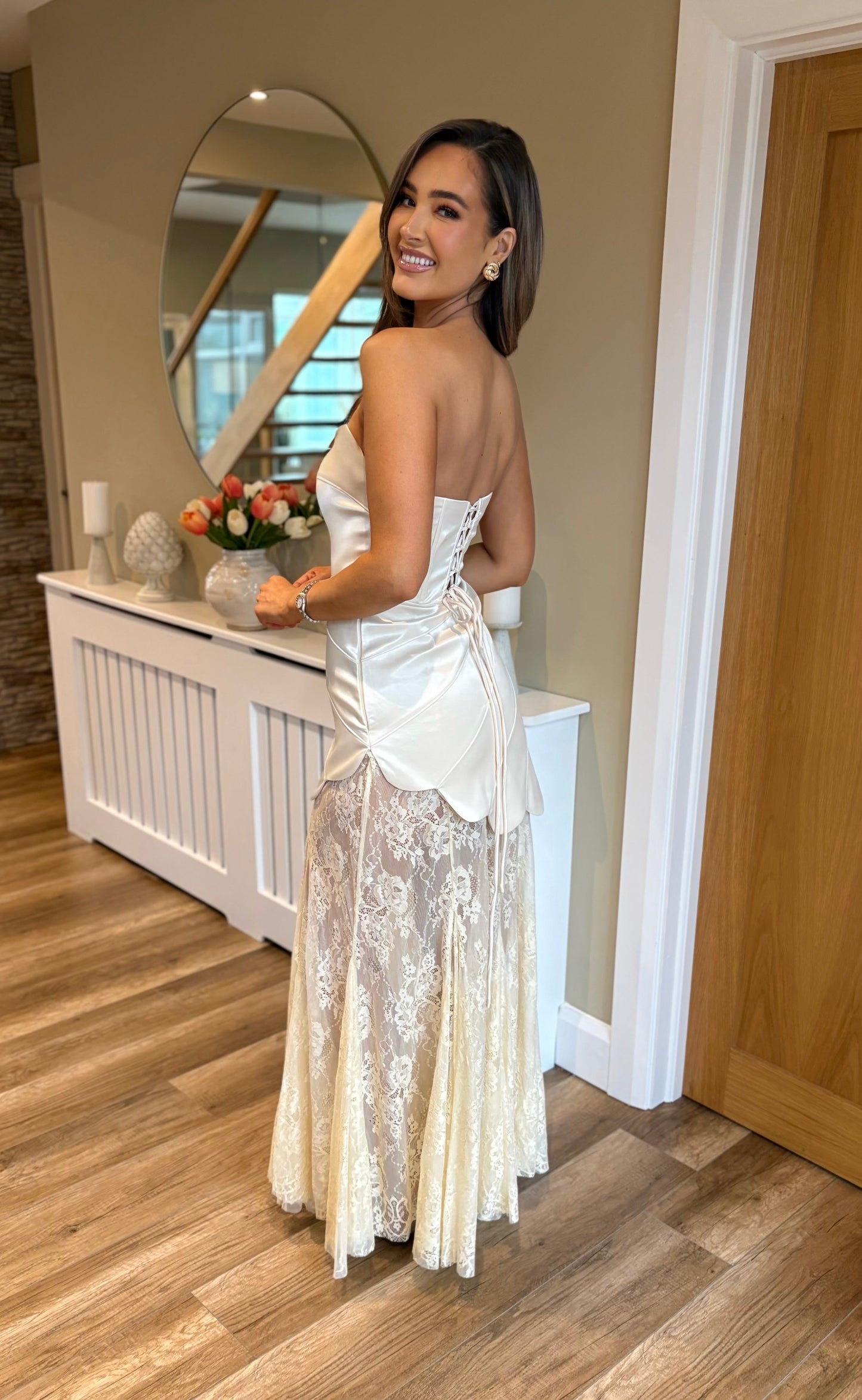 Charleen Dress Cream