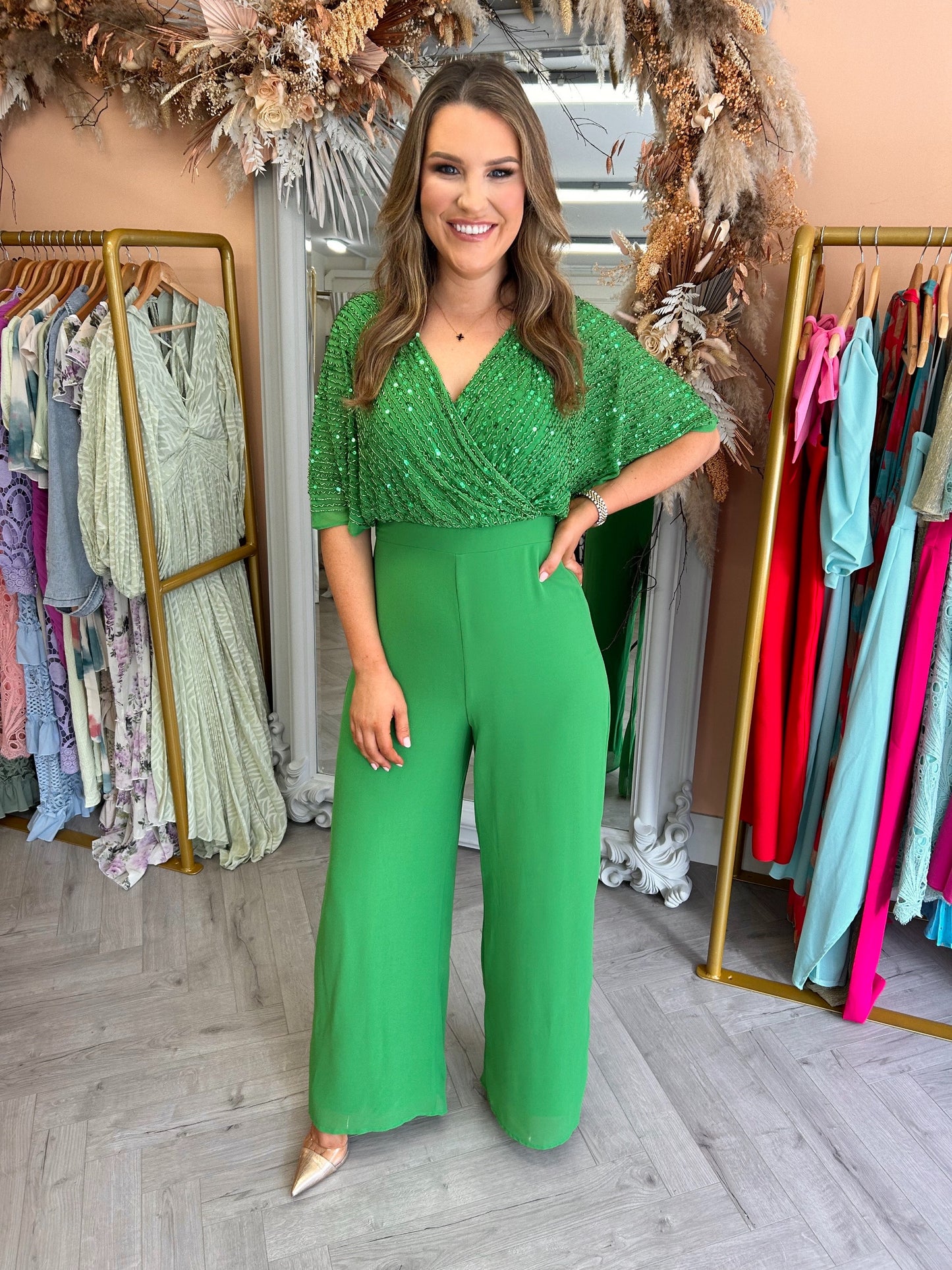 Tori Jumpsuit Green