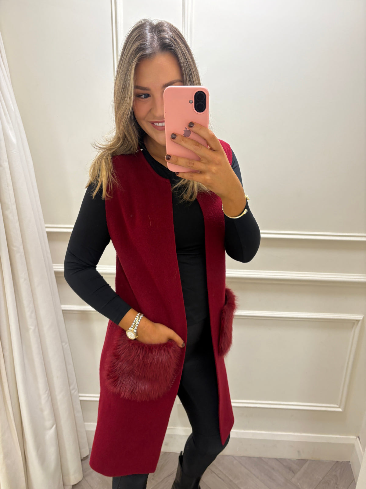 Margo Knit Red