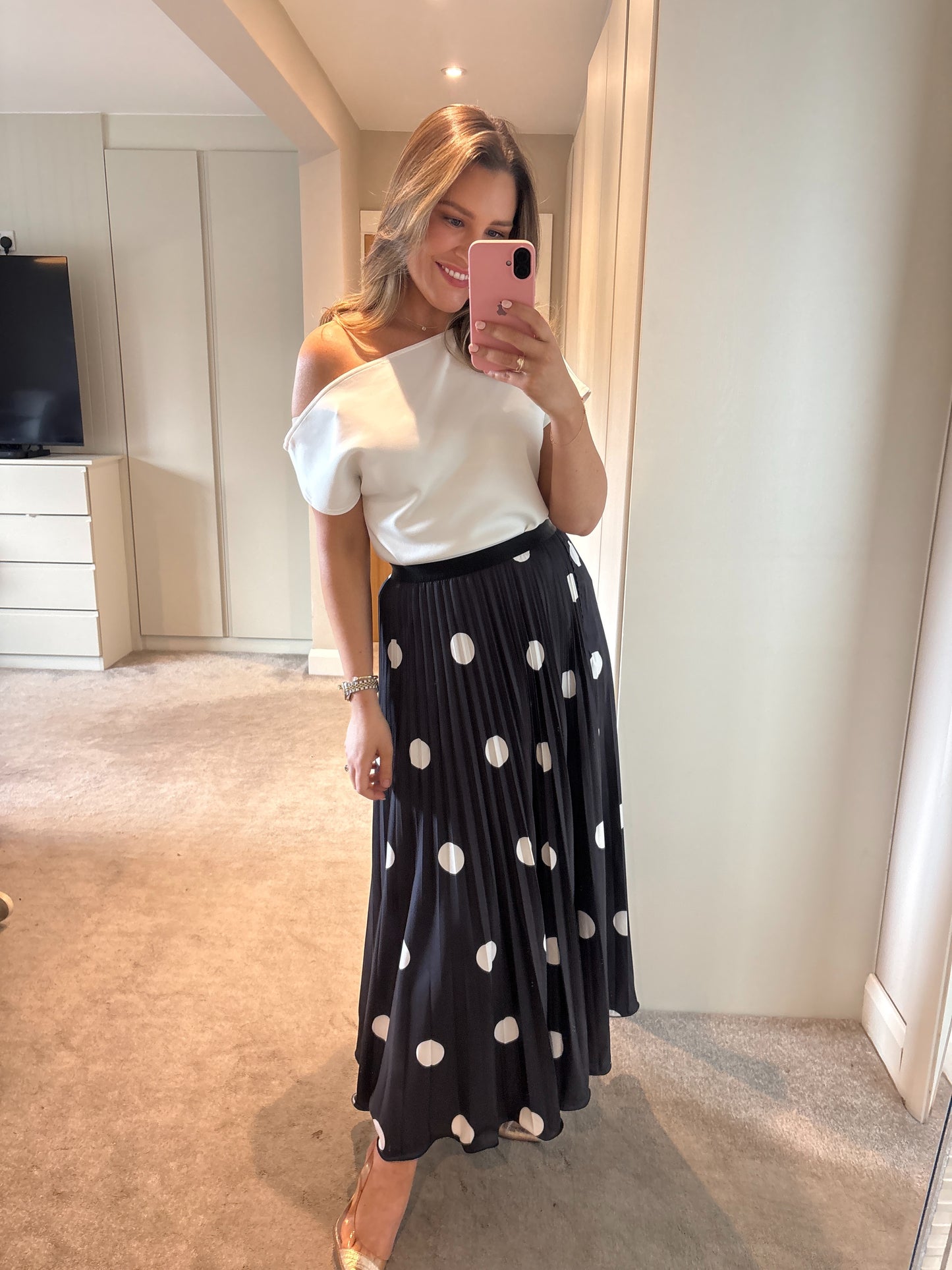 Mollie Top white