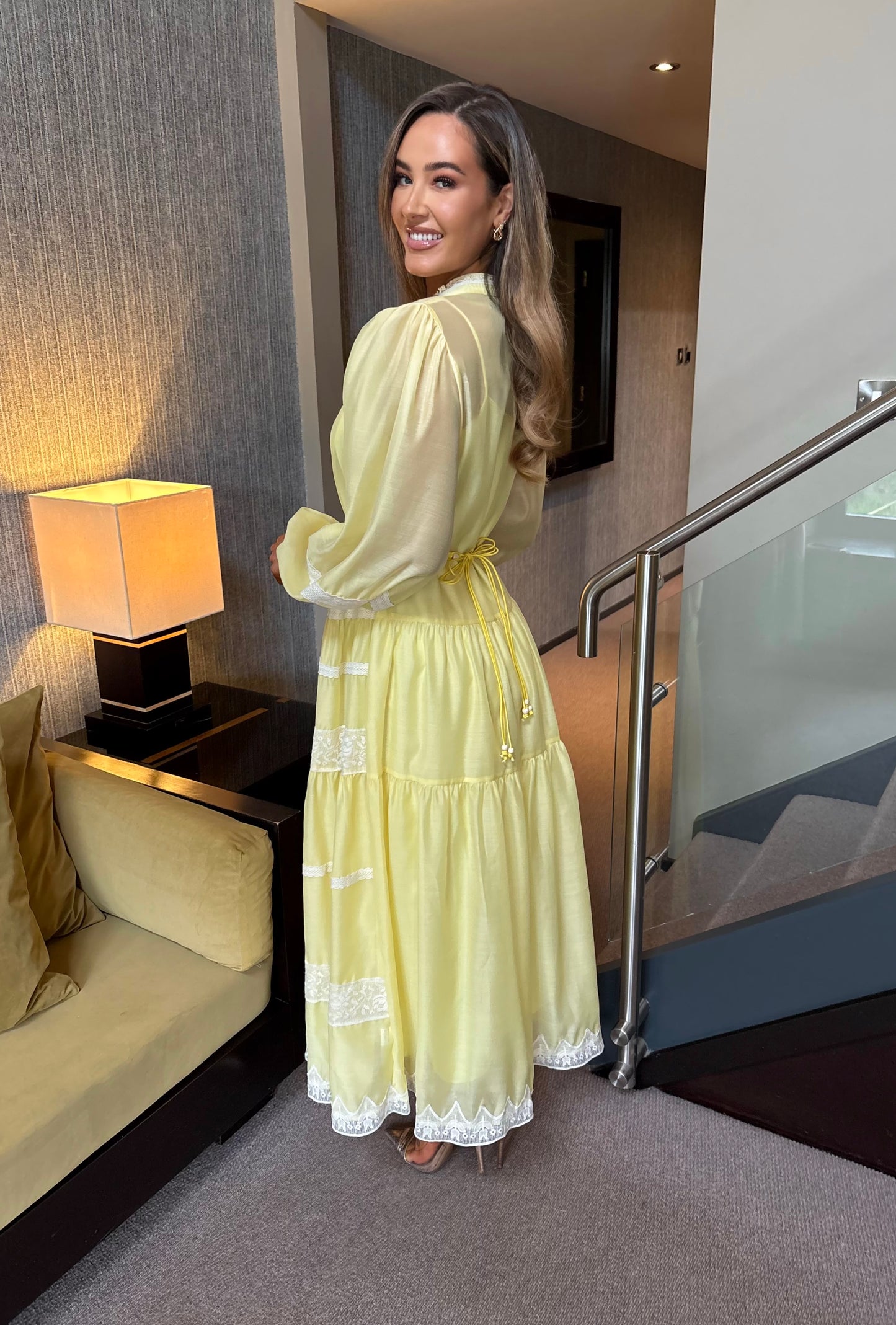 Phoebe Dress Yellow