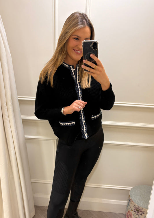 Lillia Knit Black