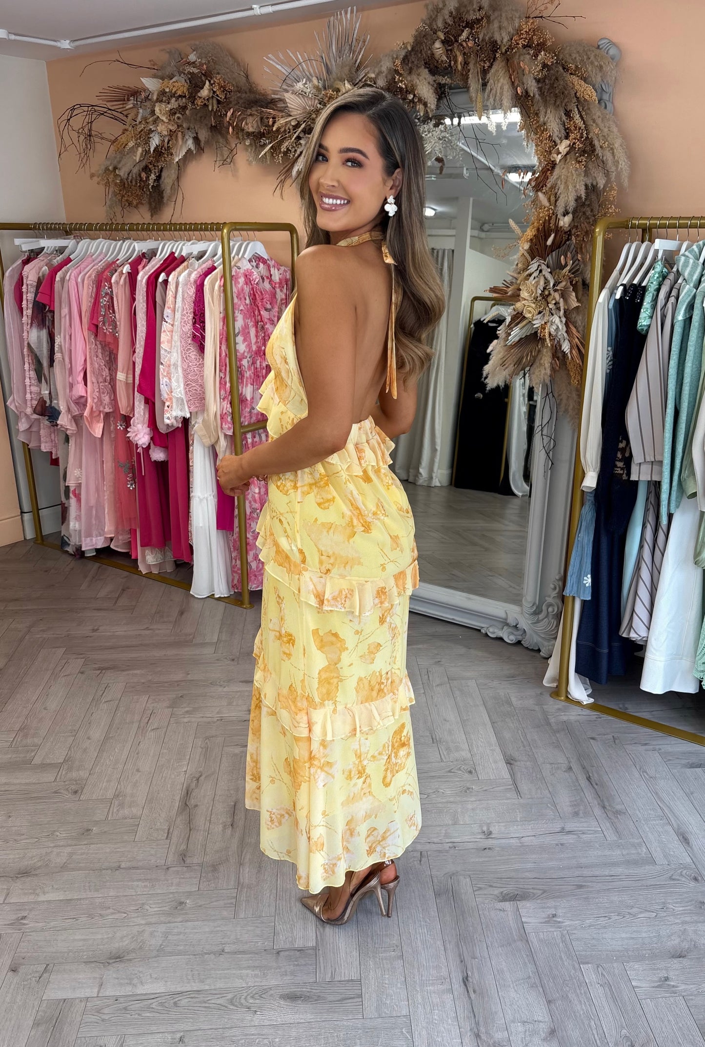 Harper Dress Lemon