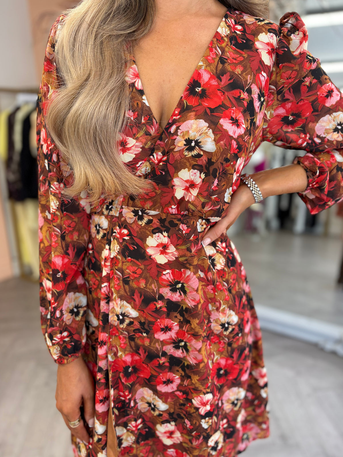 Brianna Wrap Dress