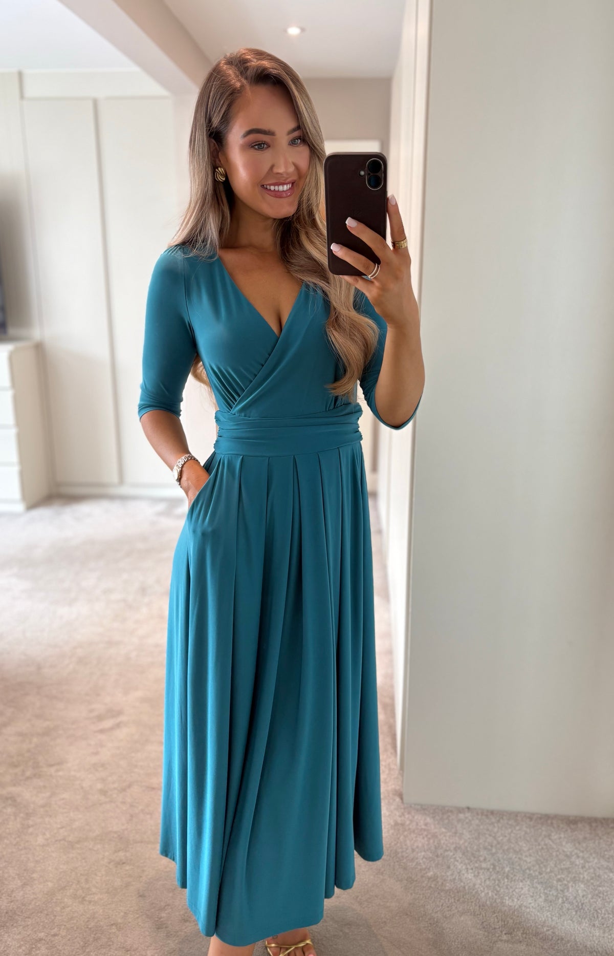 Knox Dress Teal