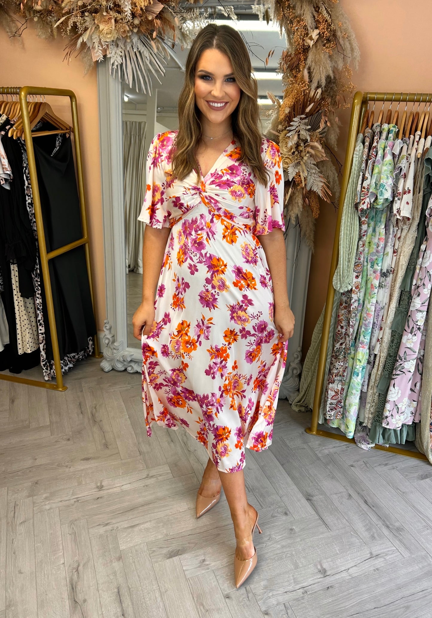 Cora Floral Dress