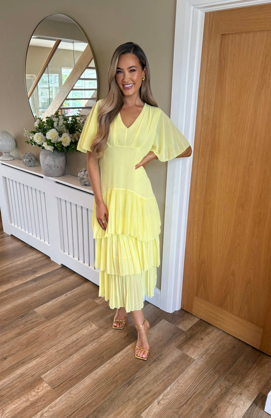 Mollie Dress Lemon