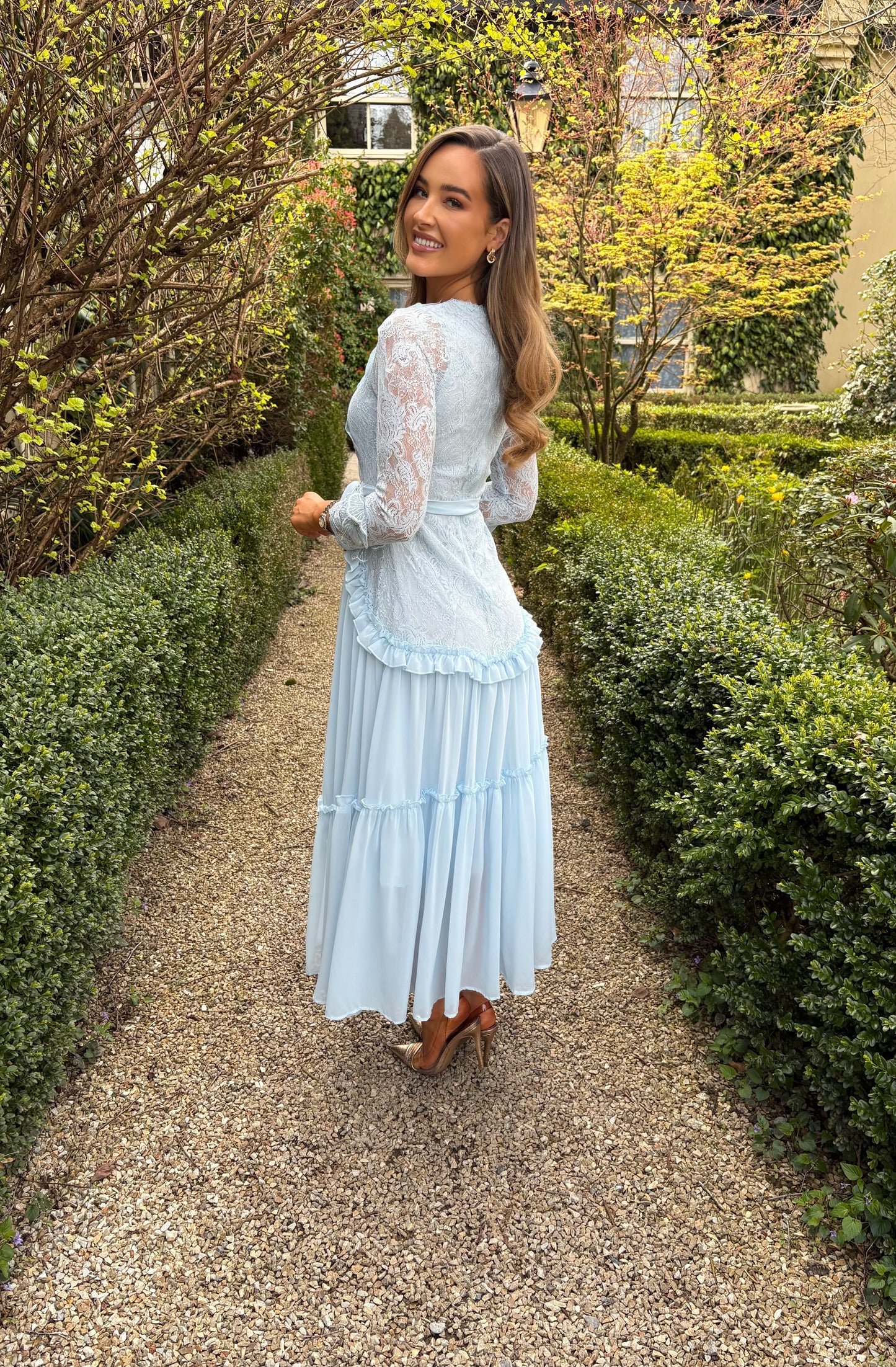 Magnolia Dress Blue