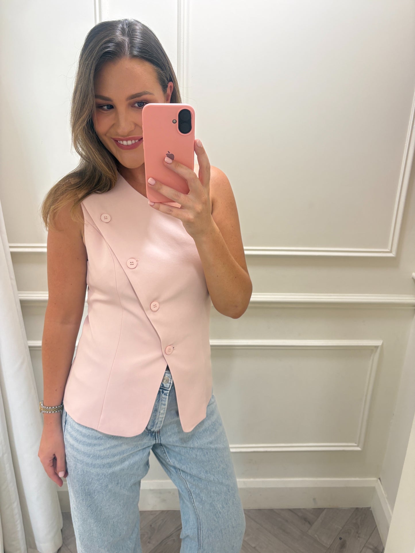Leona Top Pink