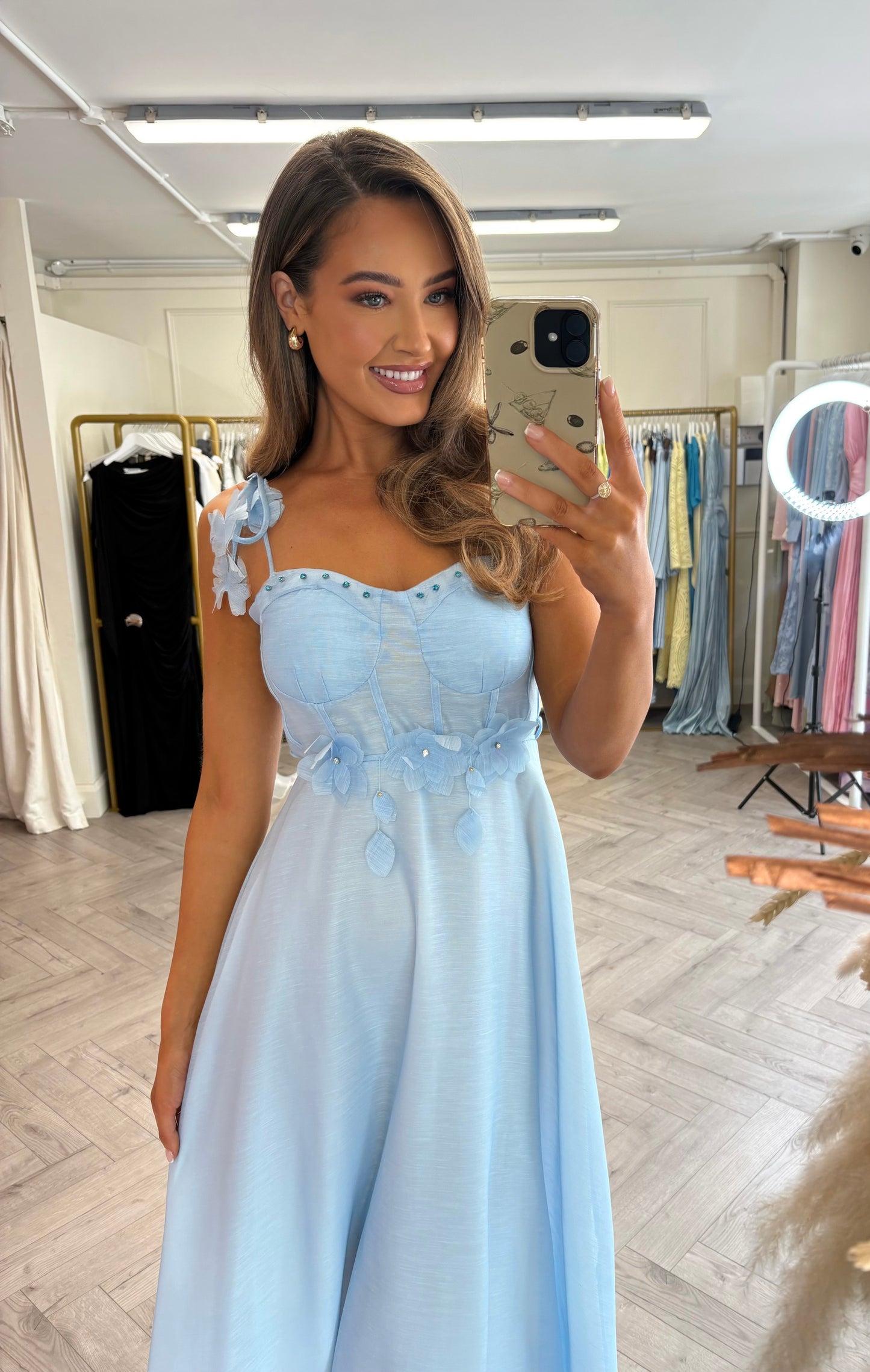 Georgie Dress Blue