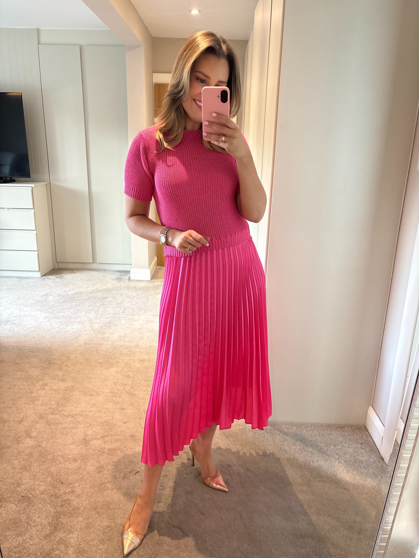 Lola Dress Fuschia