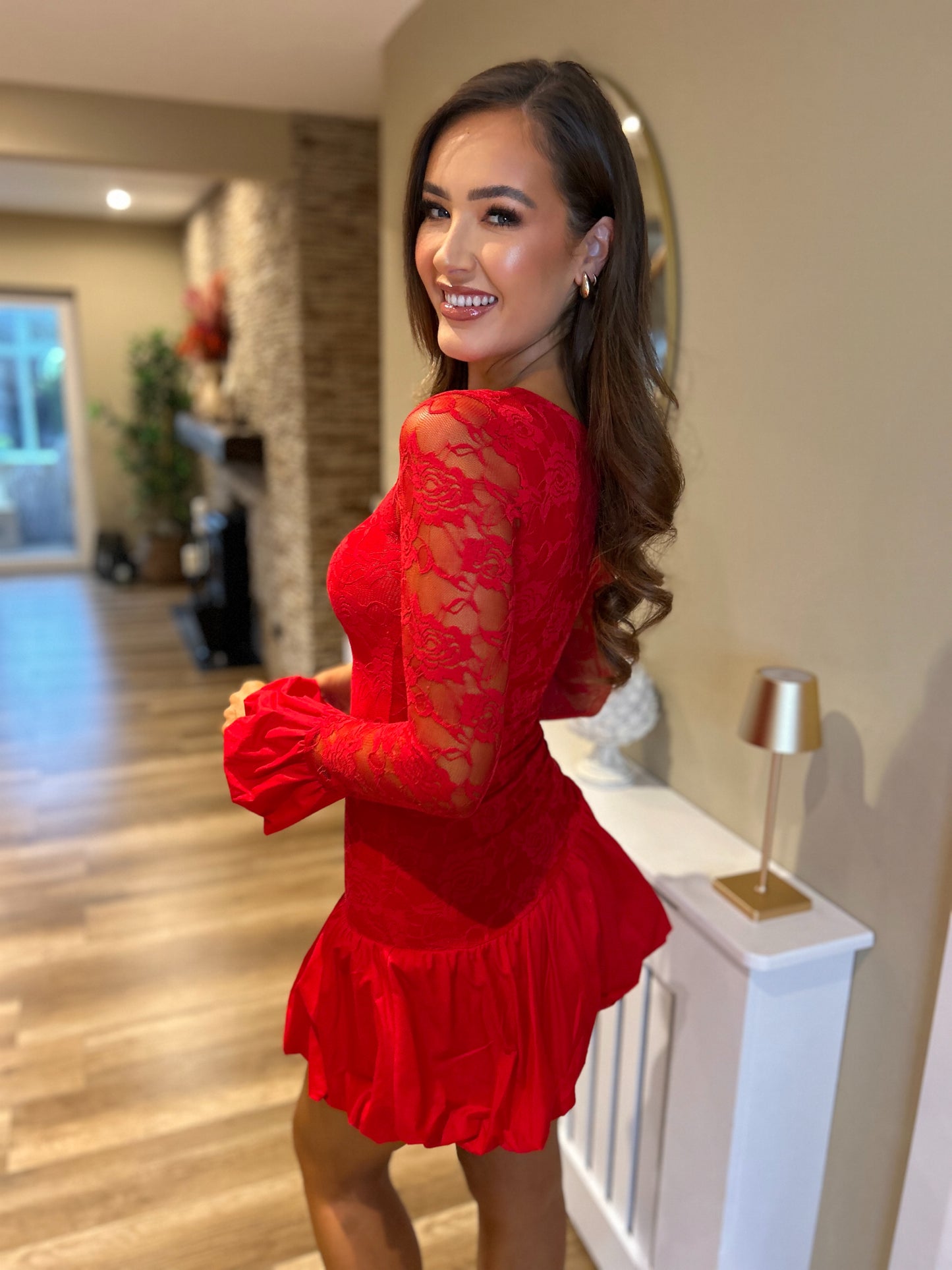 Rosie Dress Red