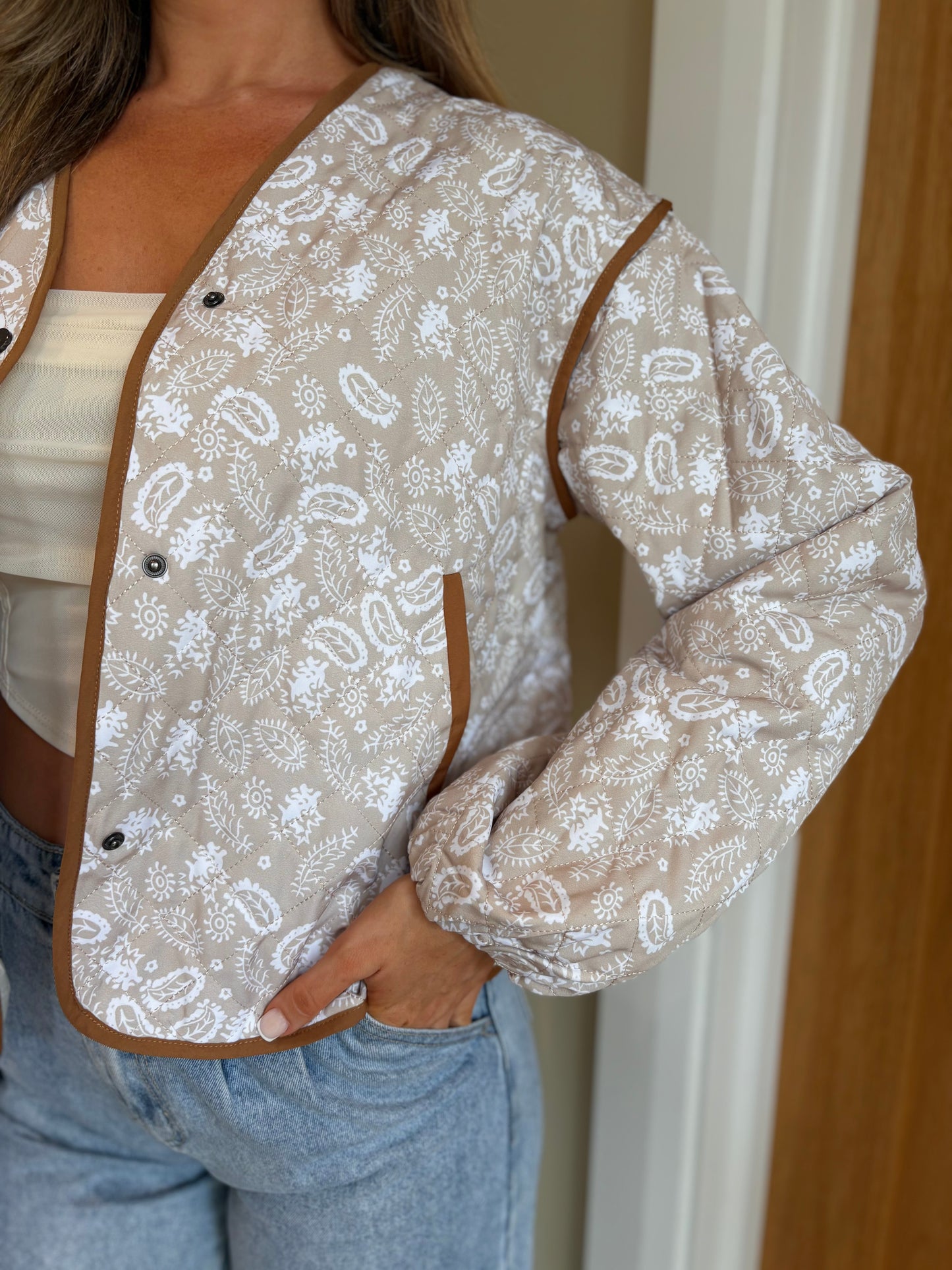 Zola Jacket Beige