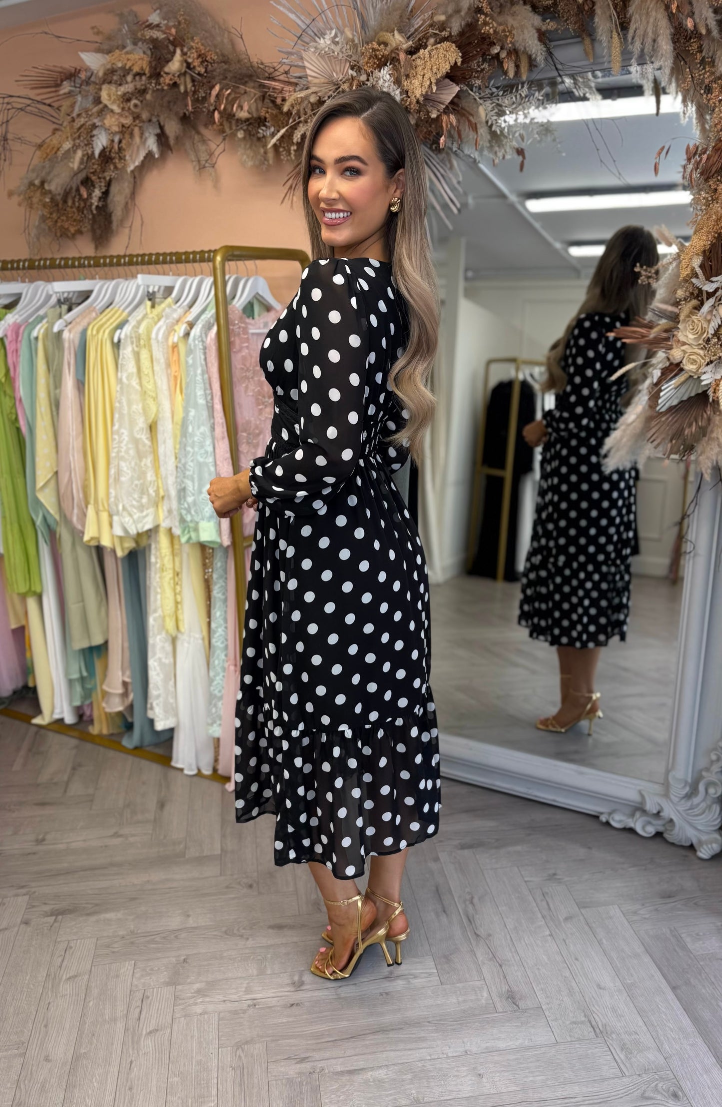 Starling Polka Dot Dress