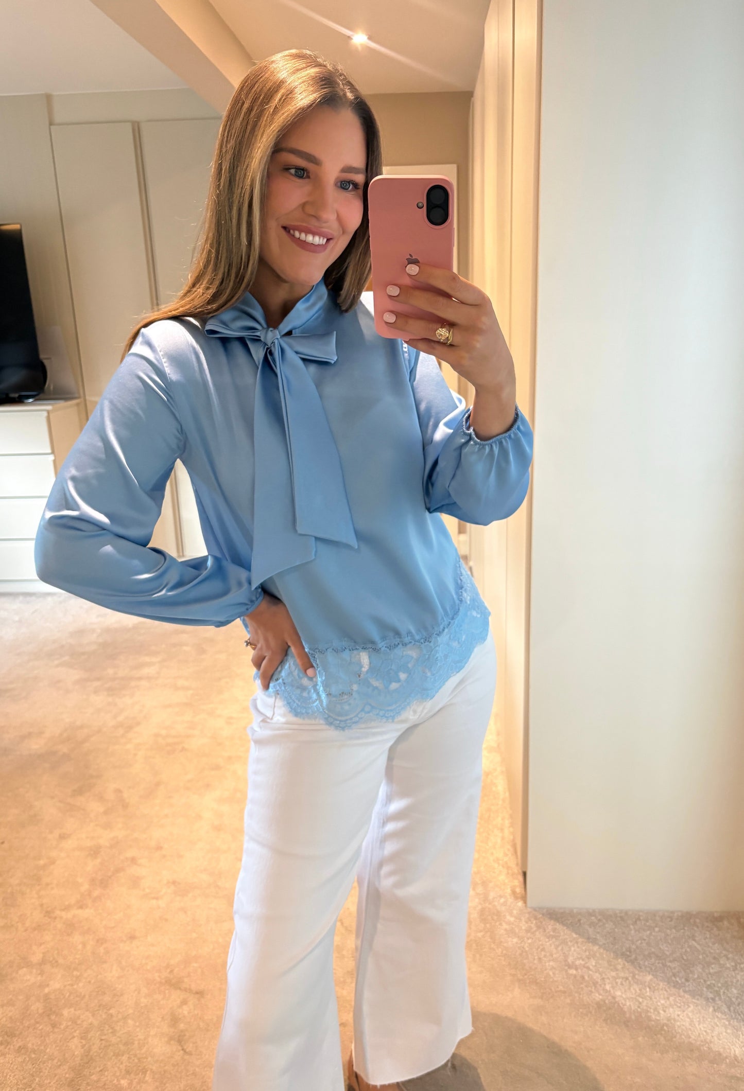 Donna Top Blue