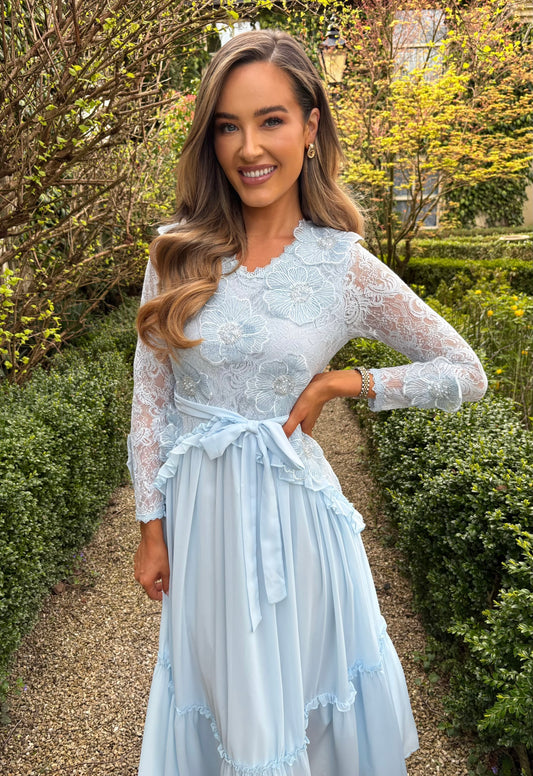Magnolia Dress Blue