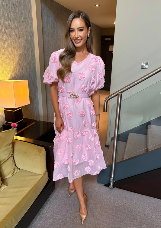 Flori Dress Pink