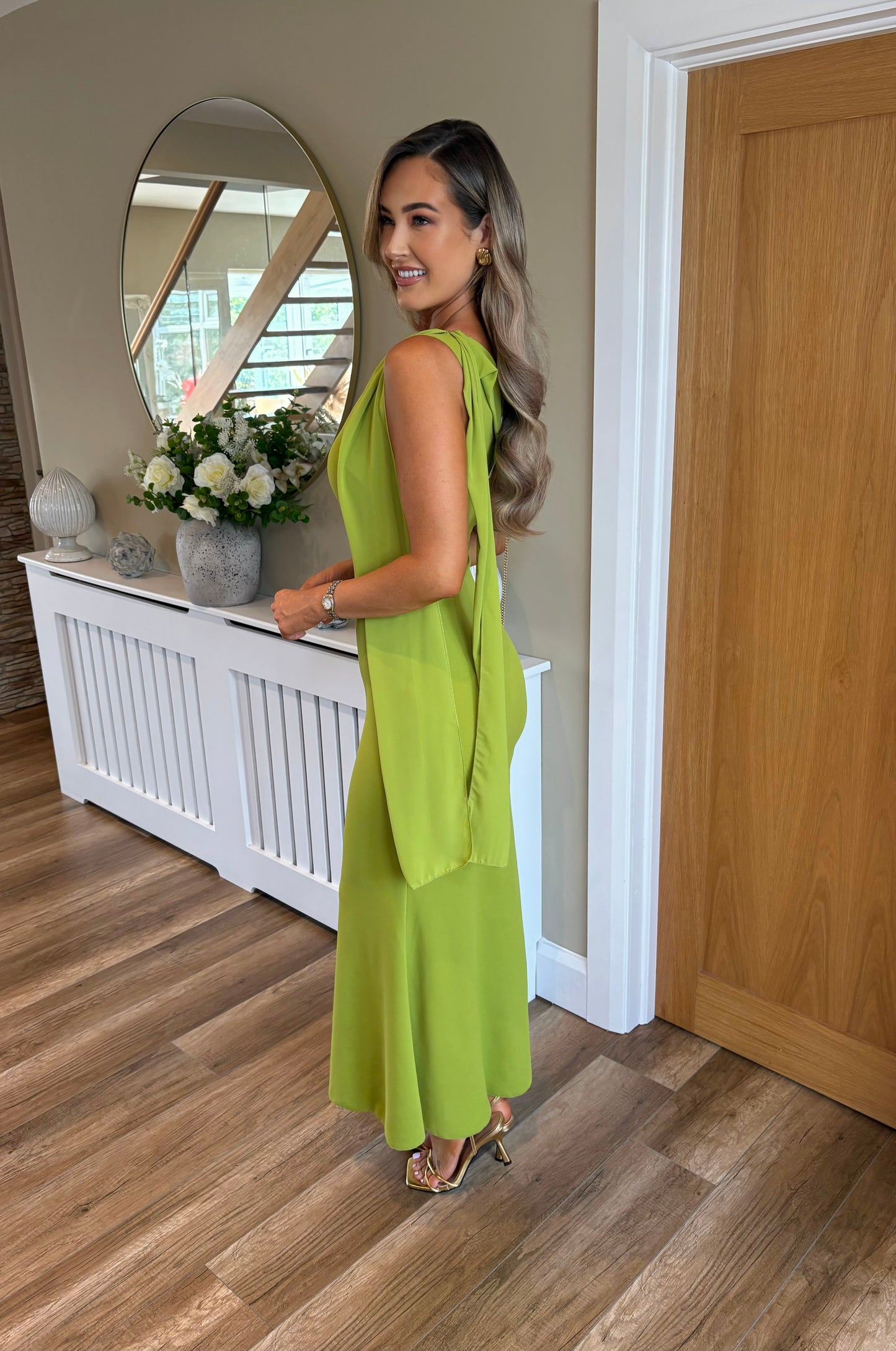 Penny Dress Green