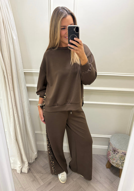 Frankie Two Piece Brown