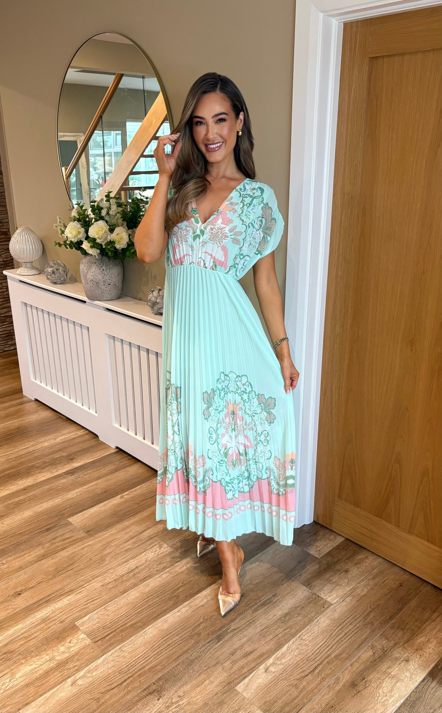 Remi Dress Turquoise