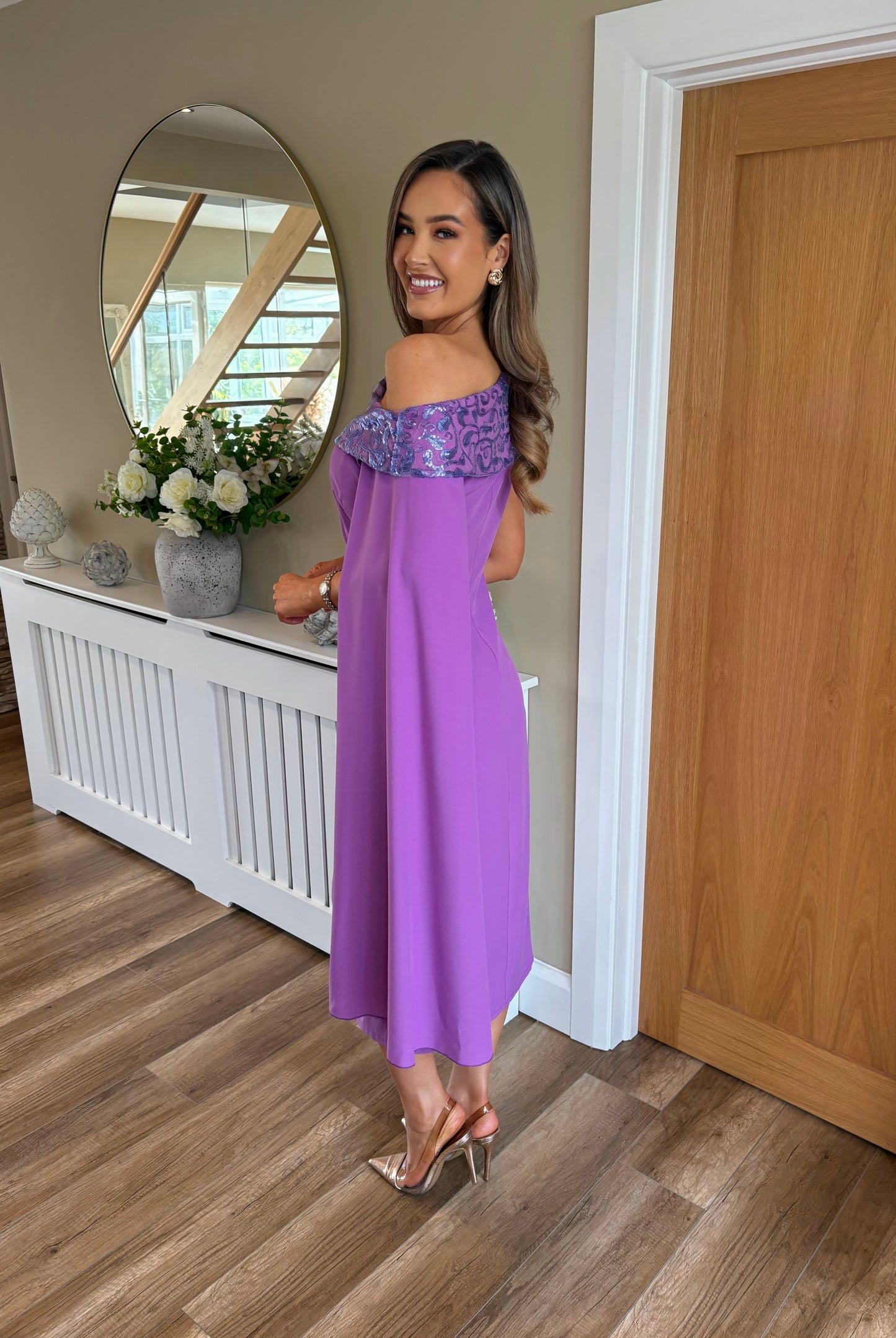 Naomi Dress Purple