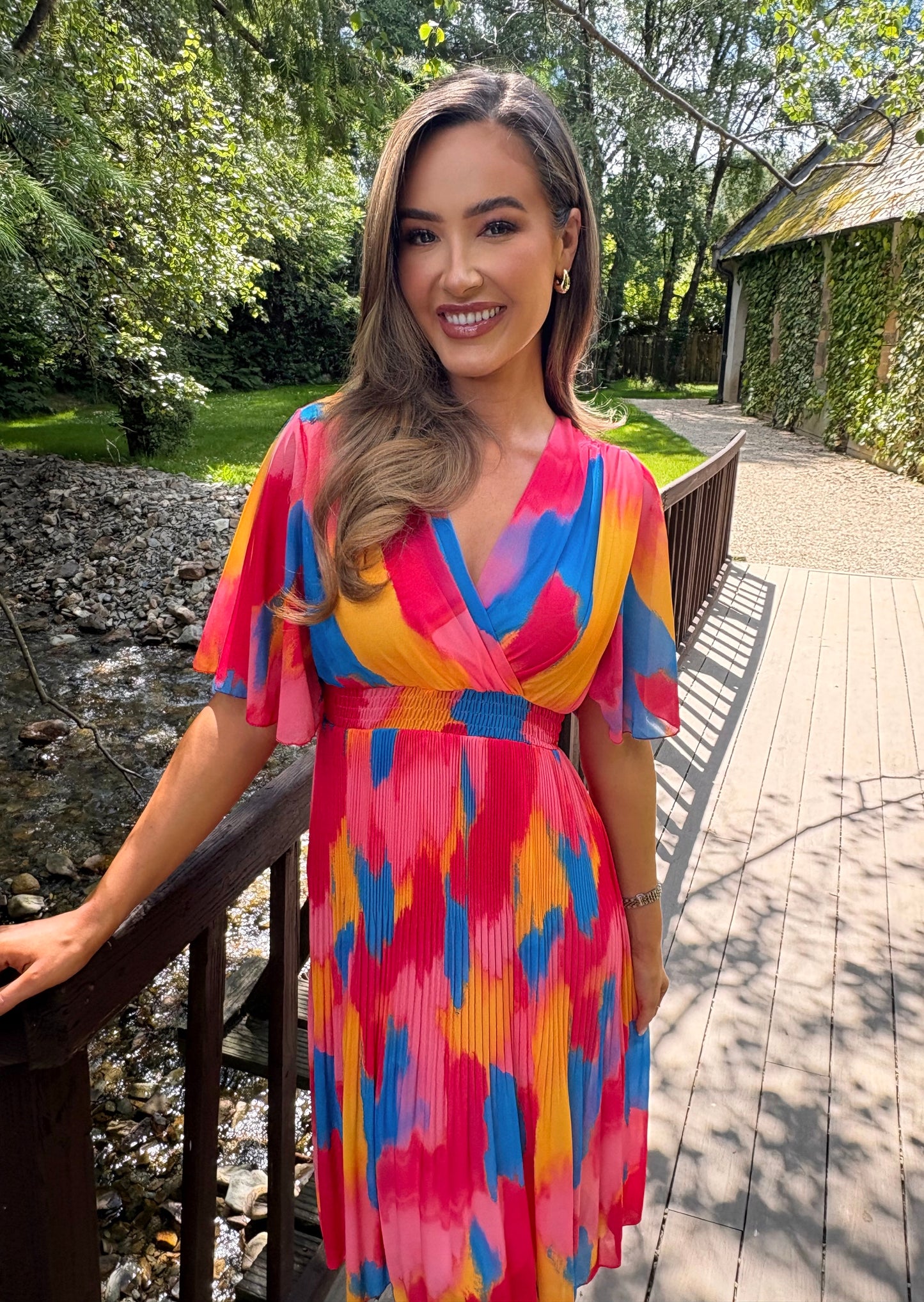Mila Dress Red