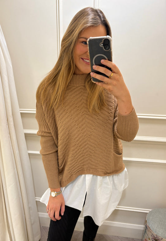 Bara Knit Brown