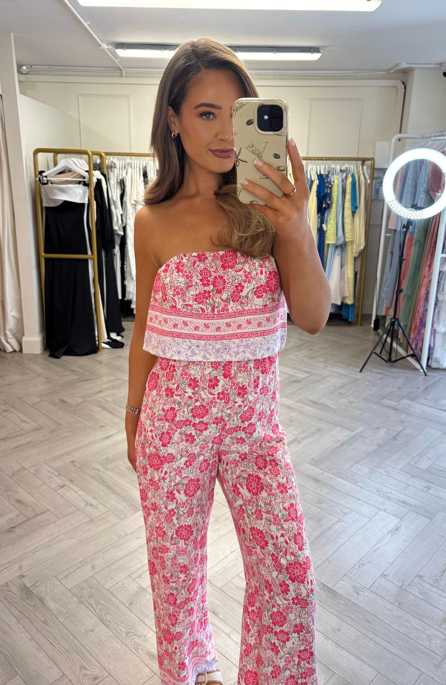 Bloom Jumpsuit Pink