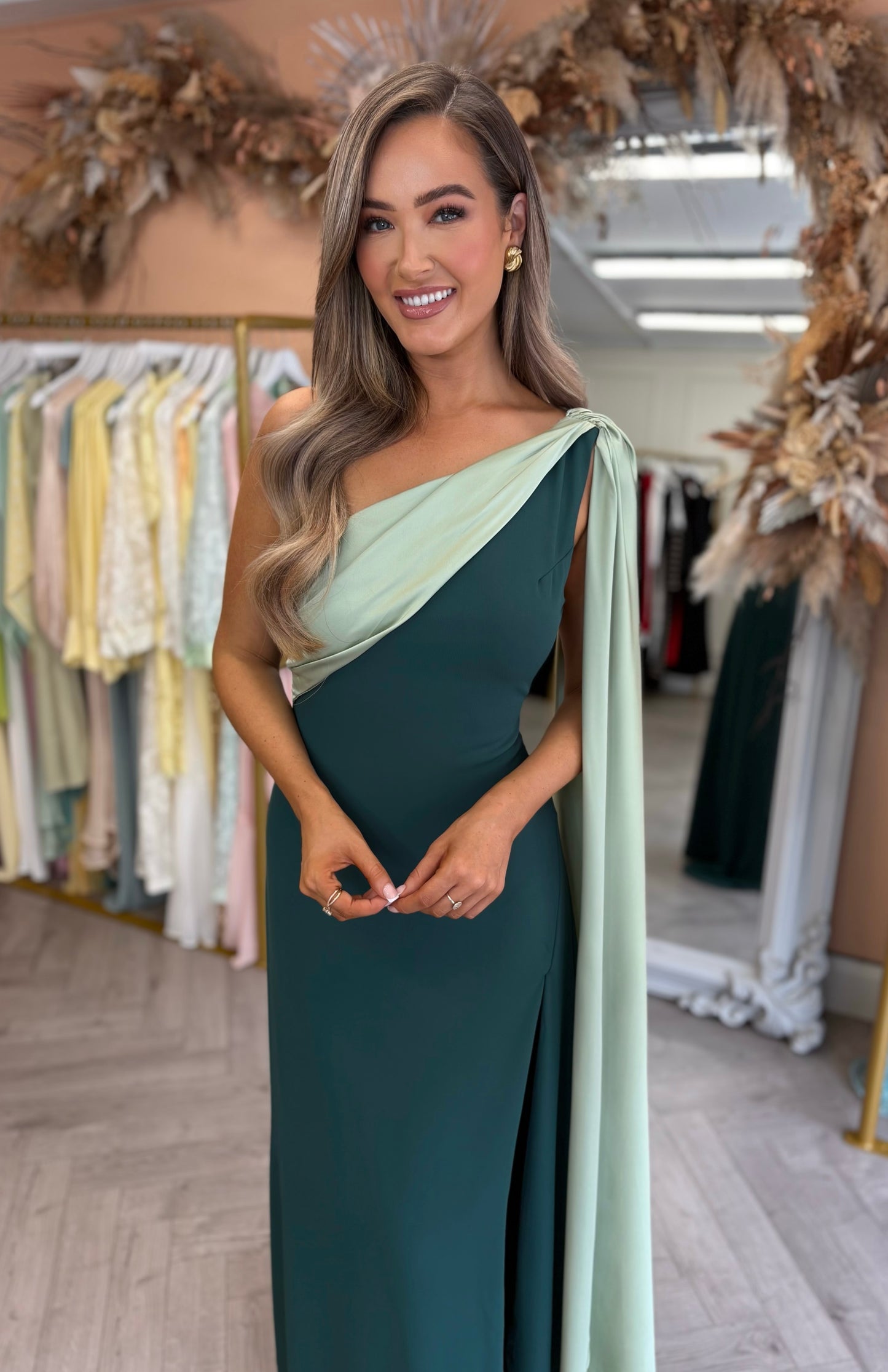 Lucinda Dress Green