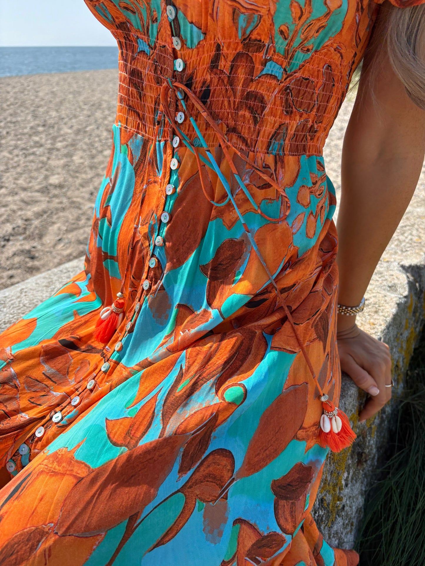 Roxina Dress Orange
