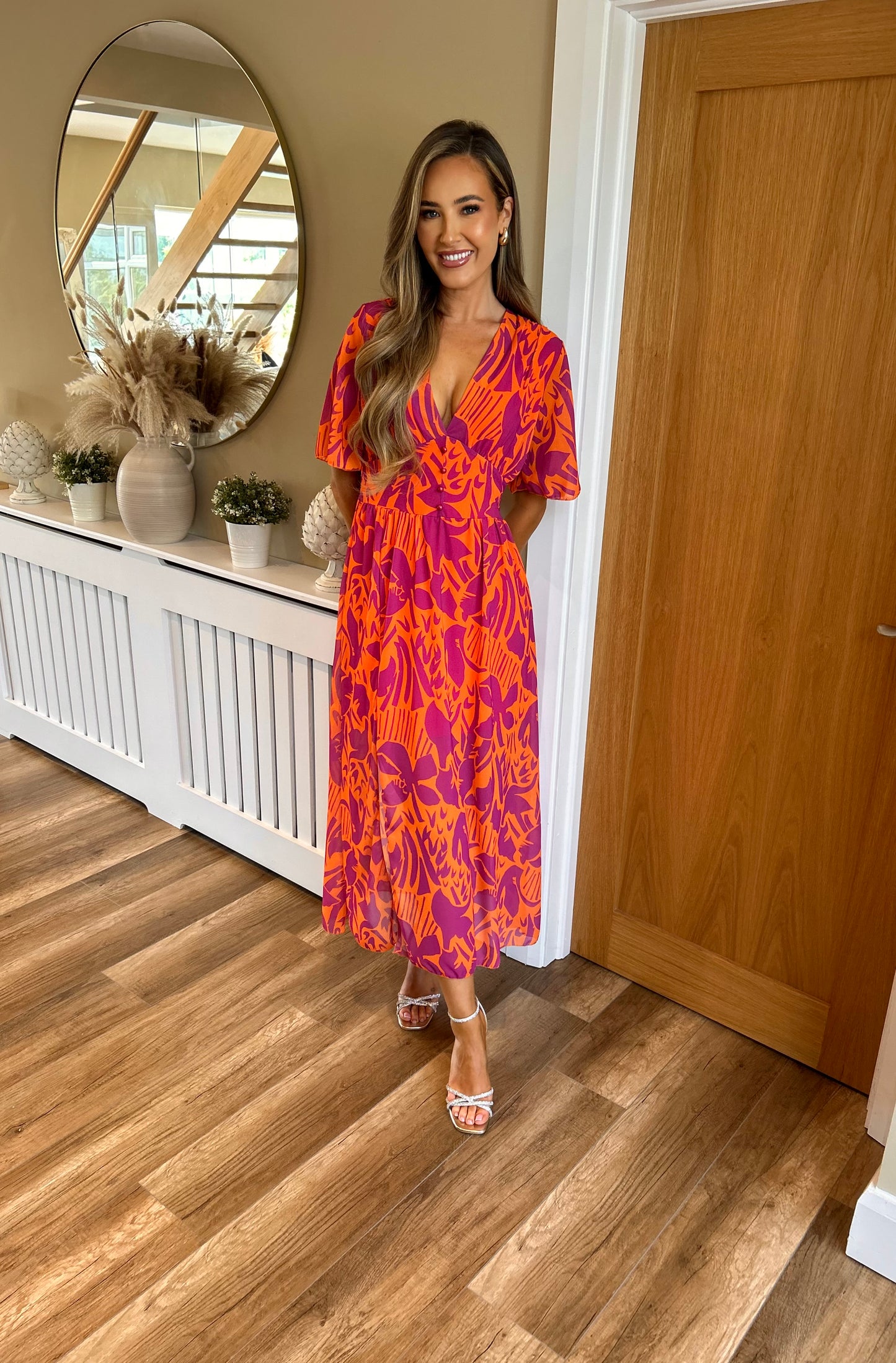 Rhia Dress Orange