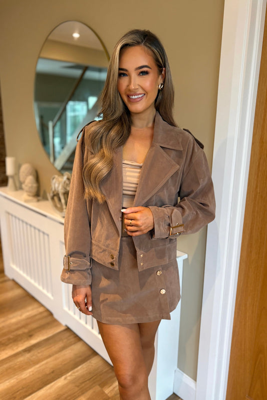 Quinn Skort Beige