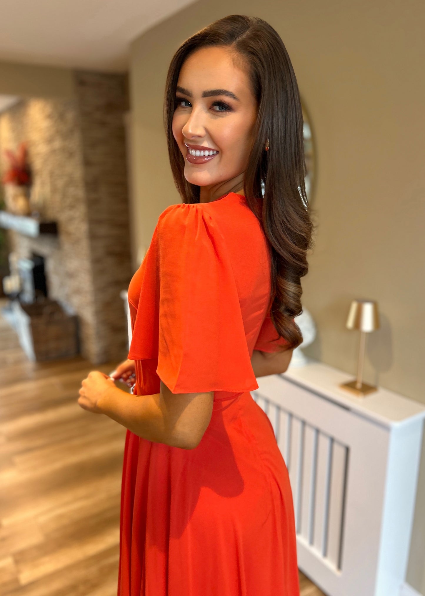 Scarlett Dress Orange