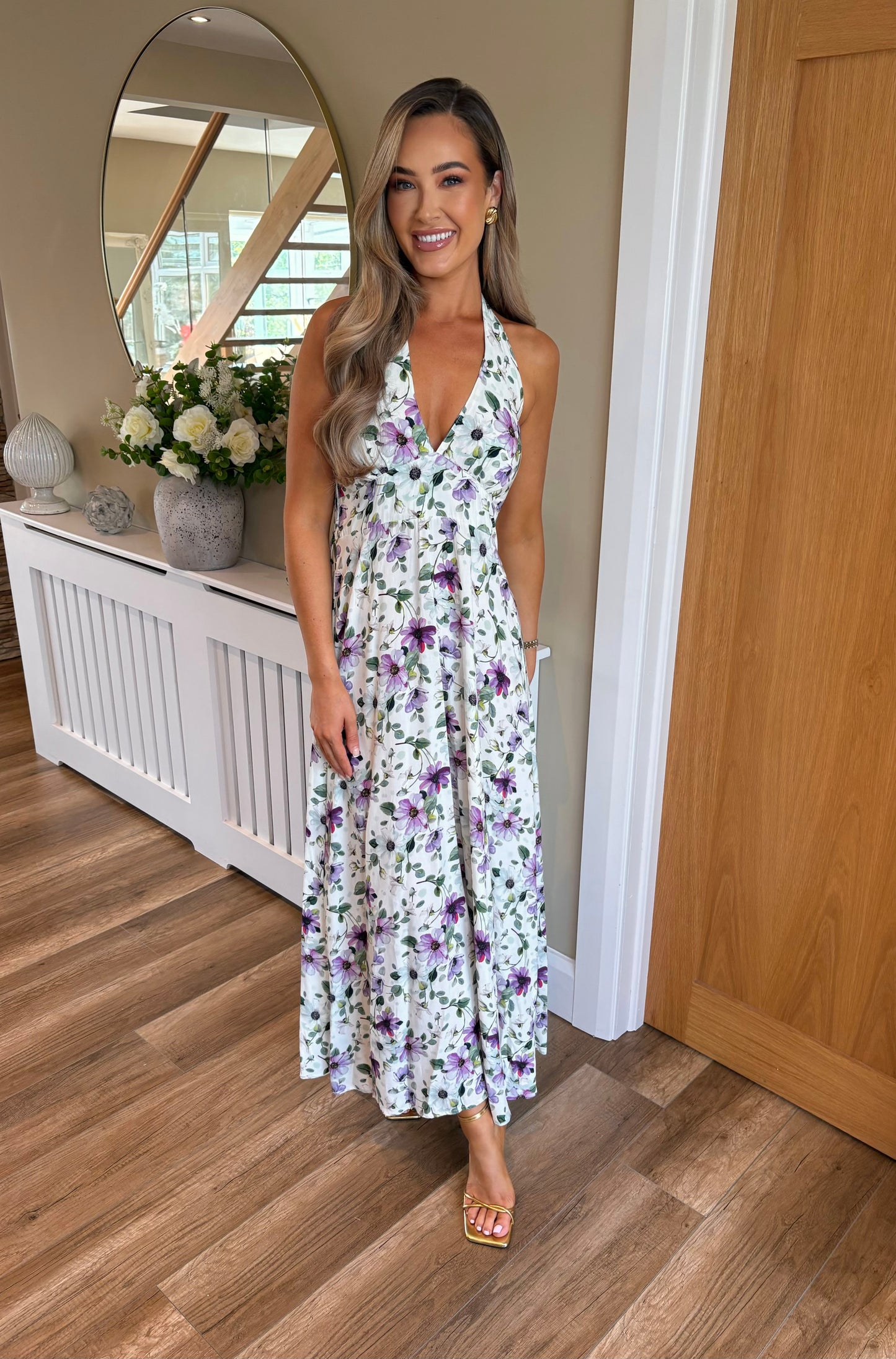 Primrose Dress Purple