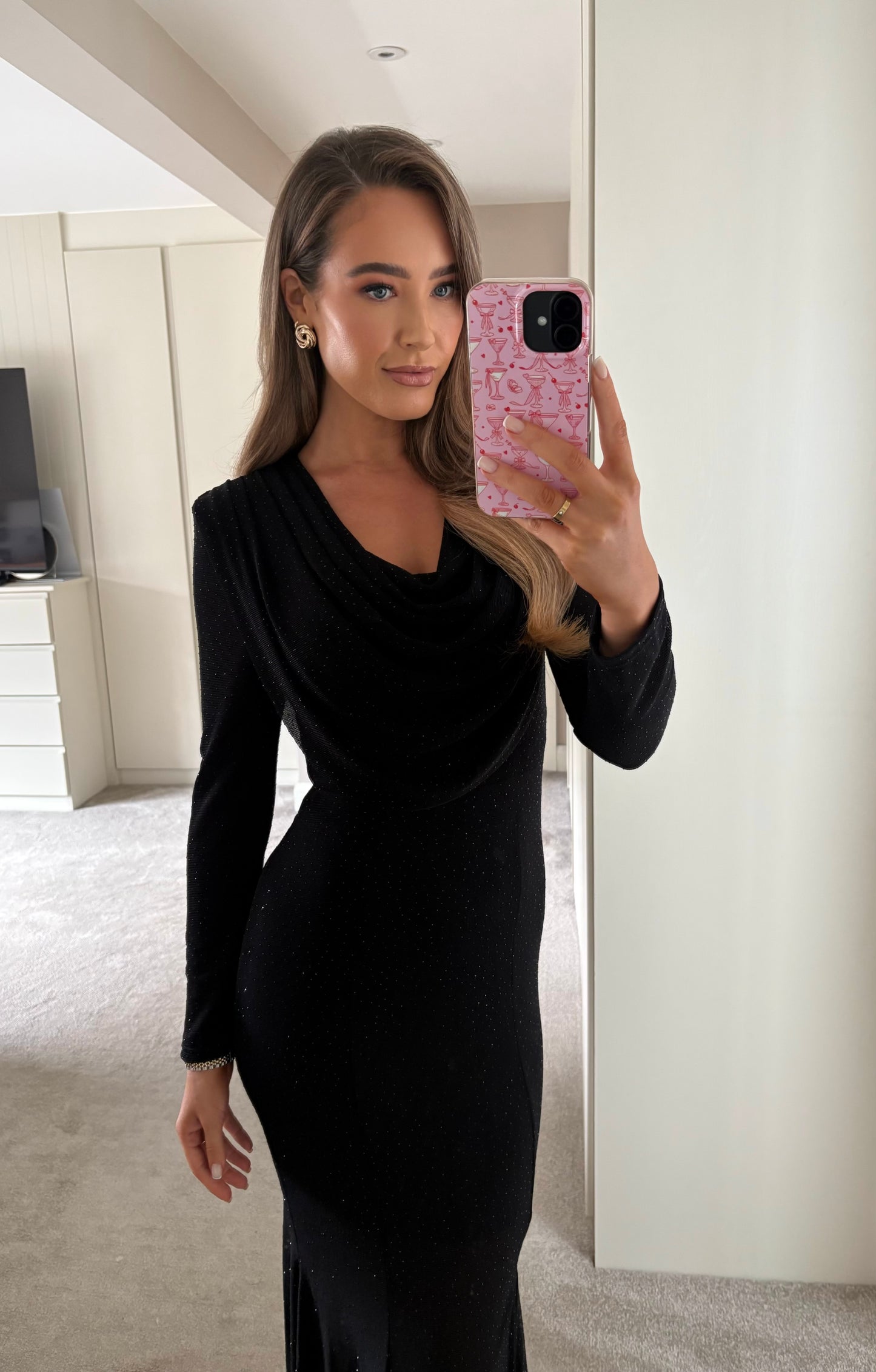 Sophia Dress Black