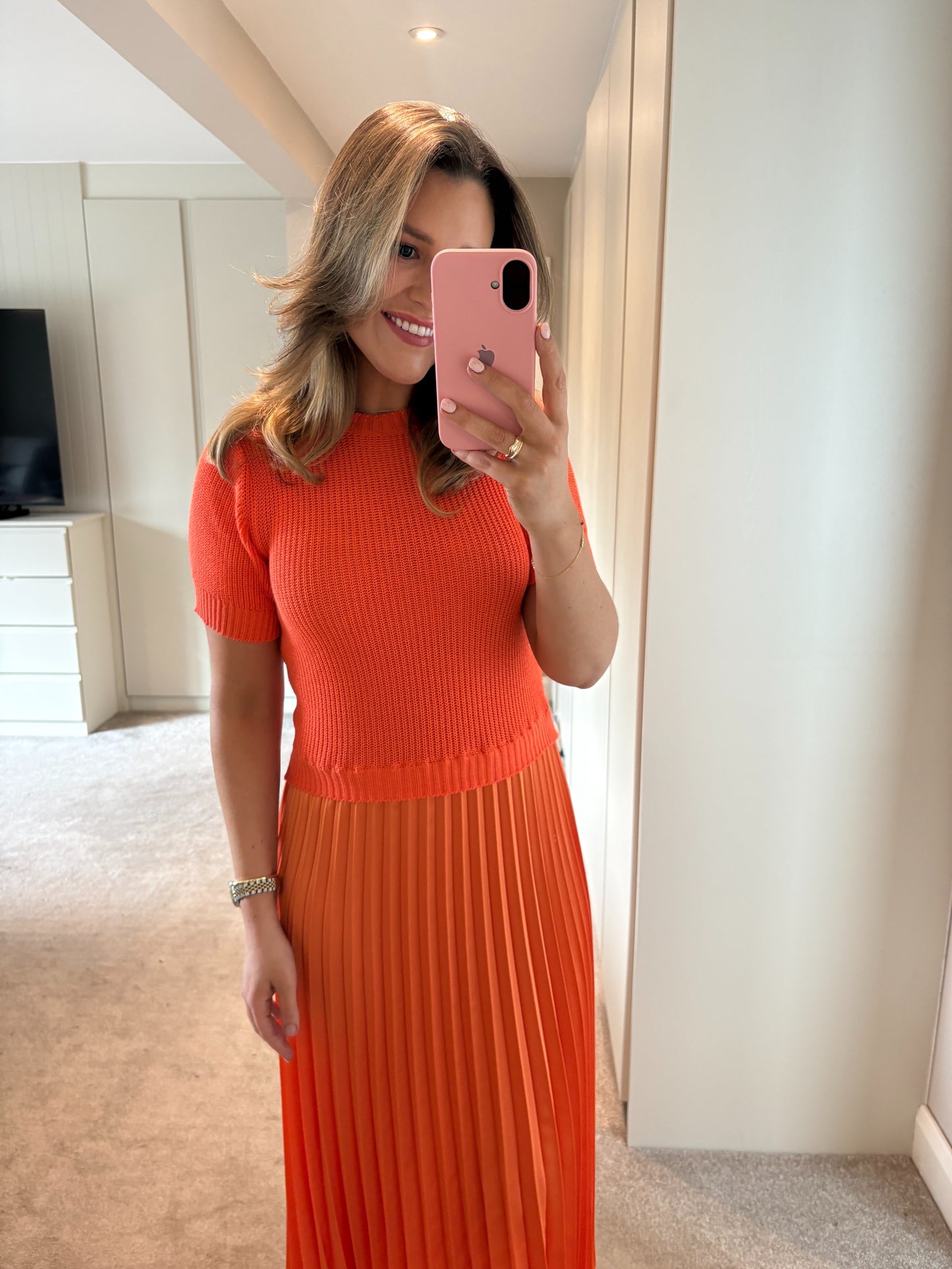 Lola Dress Orange