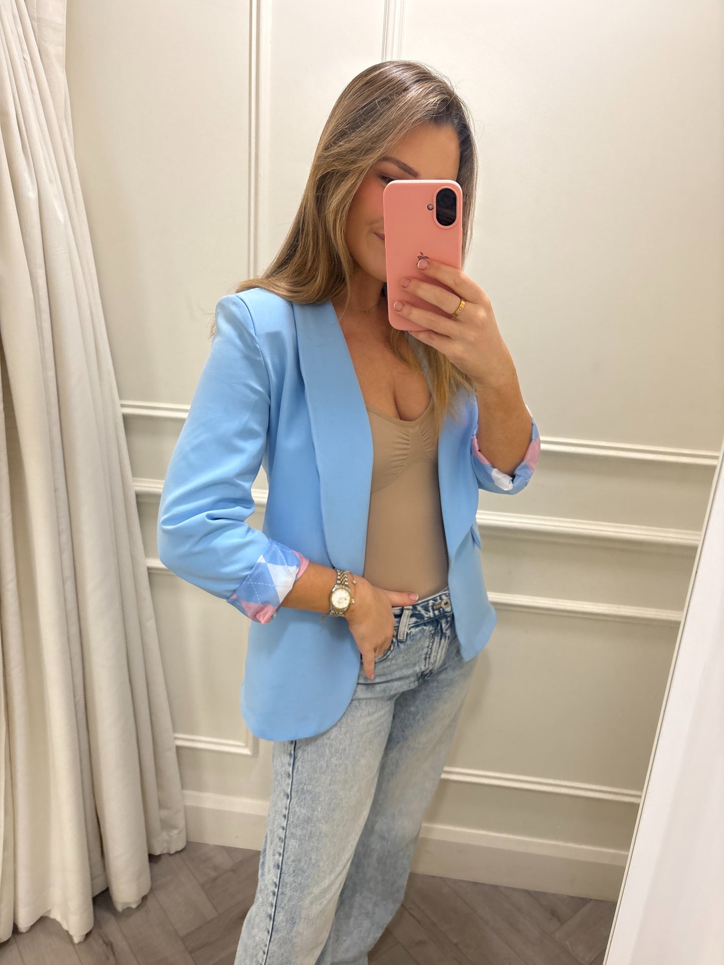 Meika Blazer Blue