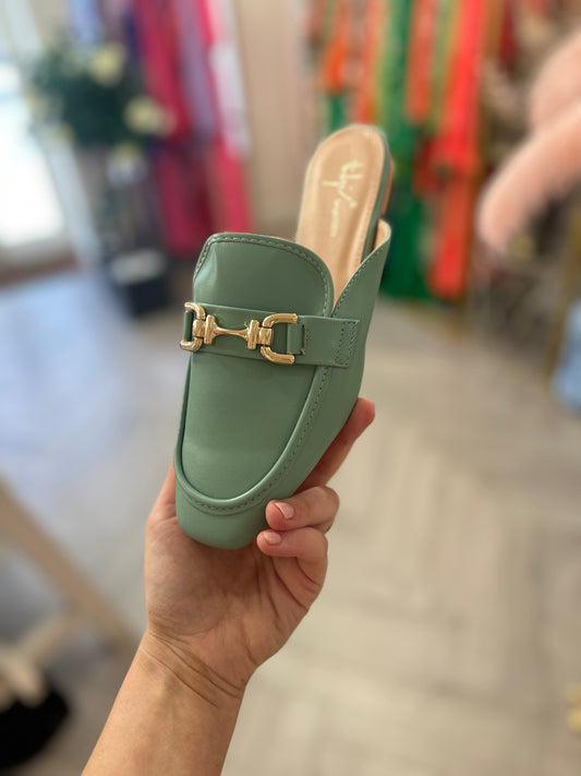 Mia Mule Green