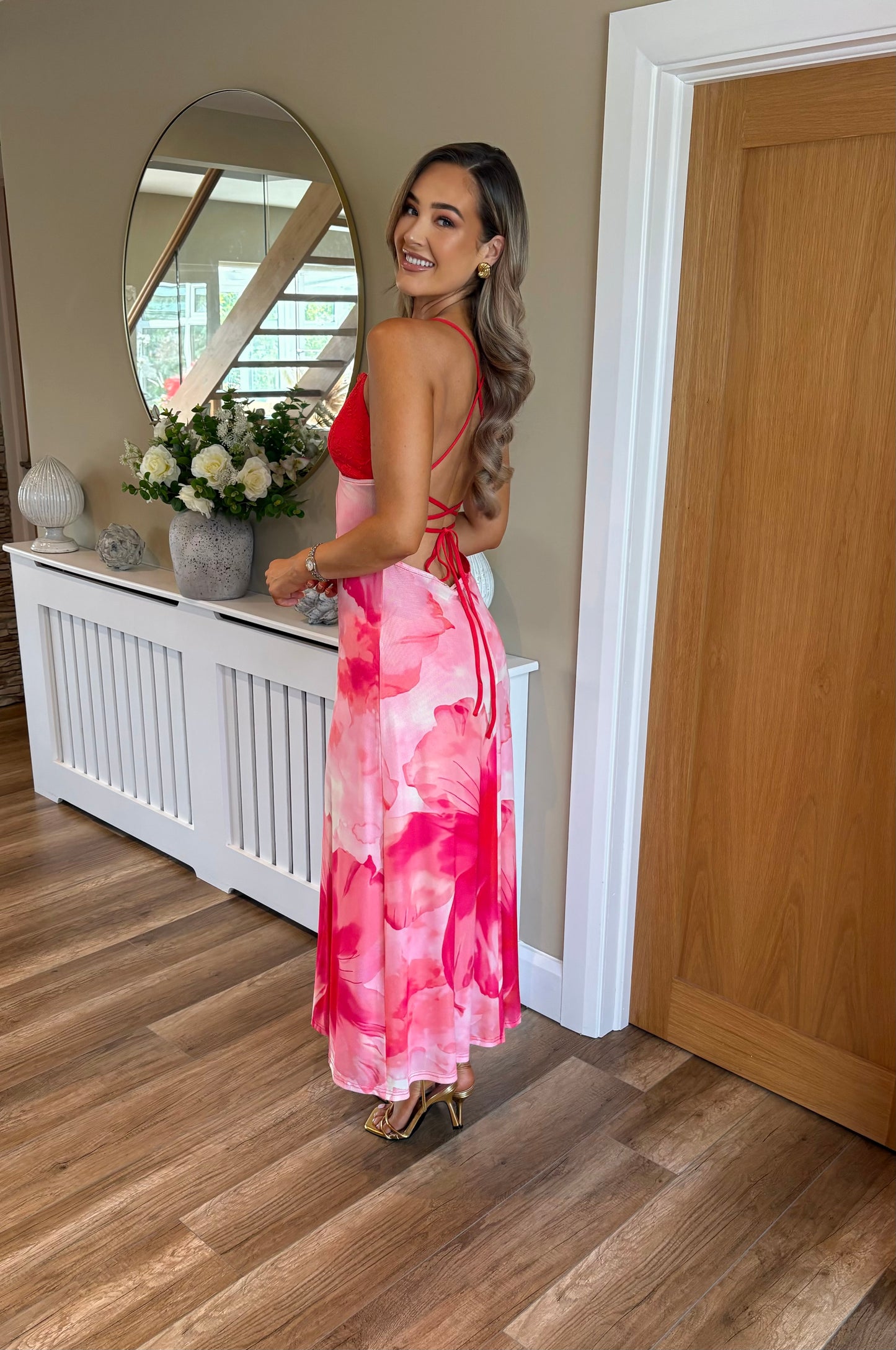 Jasmine Dress Red