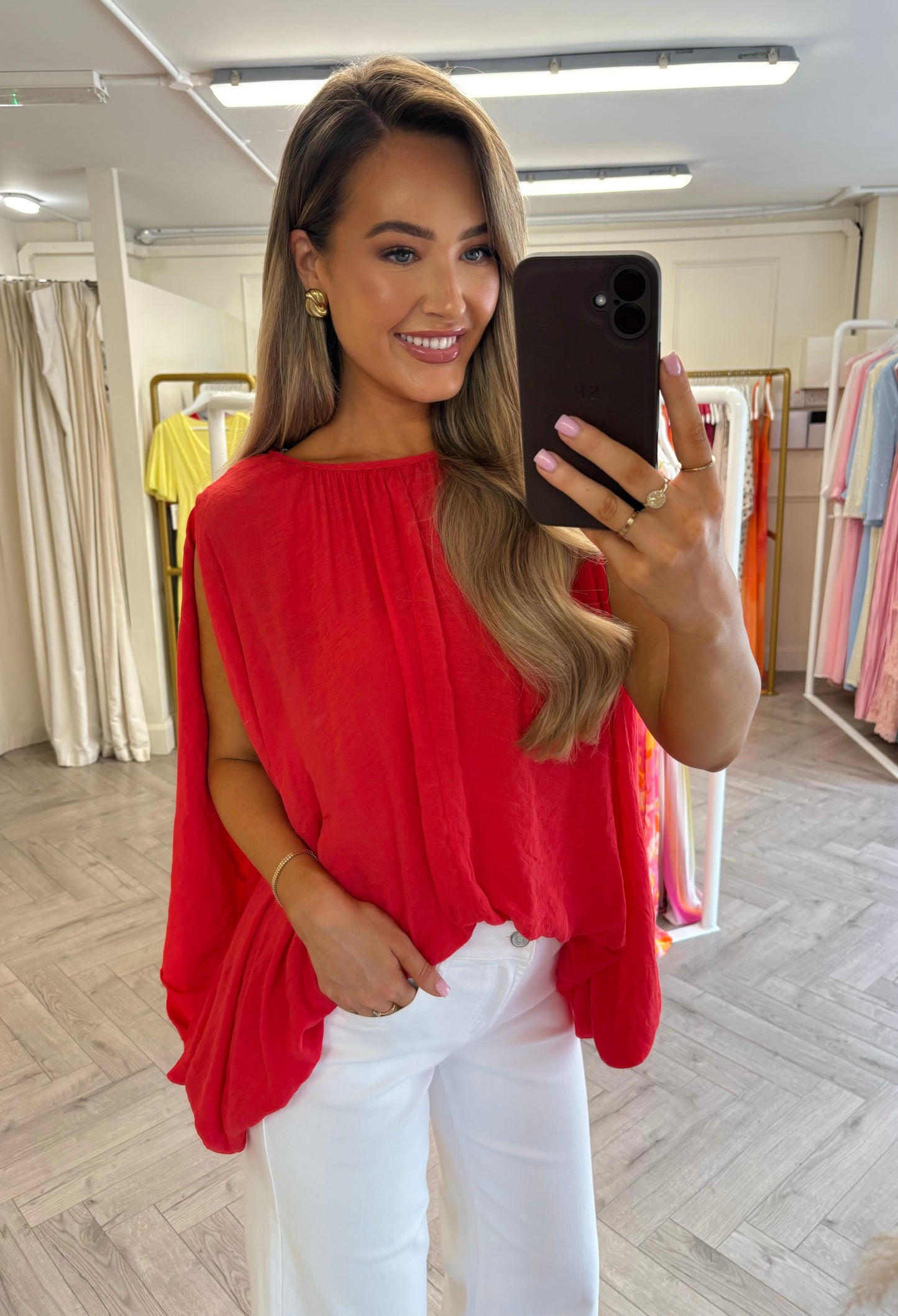 Leera Top Red