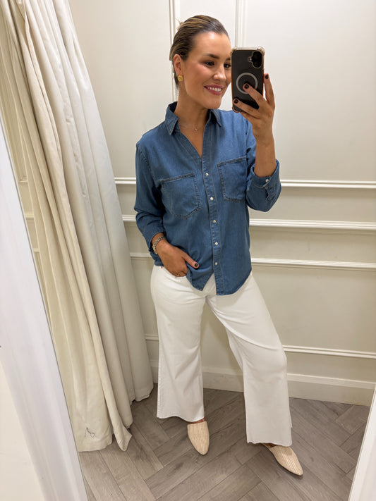 Lainey White Jeans
