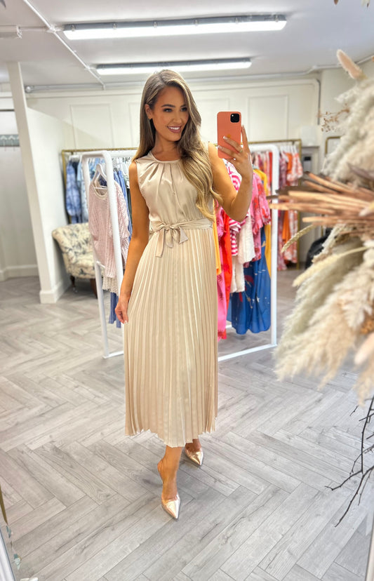 Alissa Dress Champagne