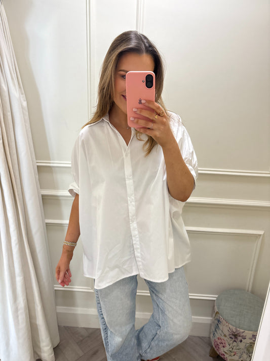 Delilah Shirt White