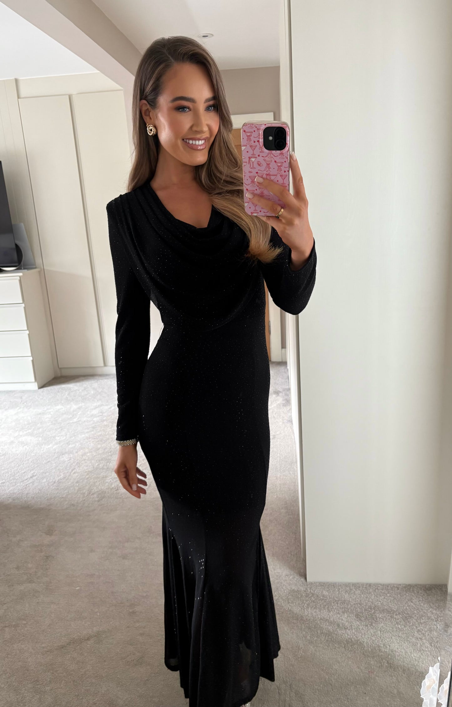 Sophia Dress Black