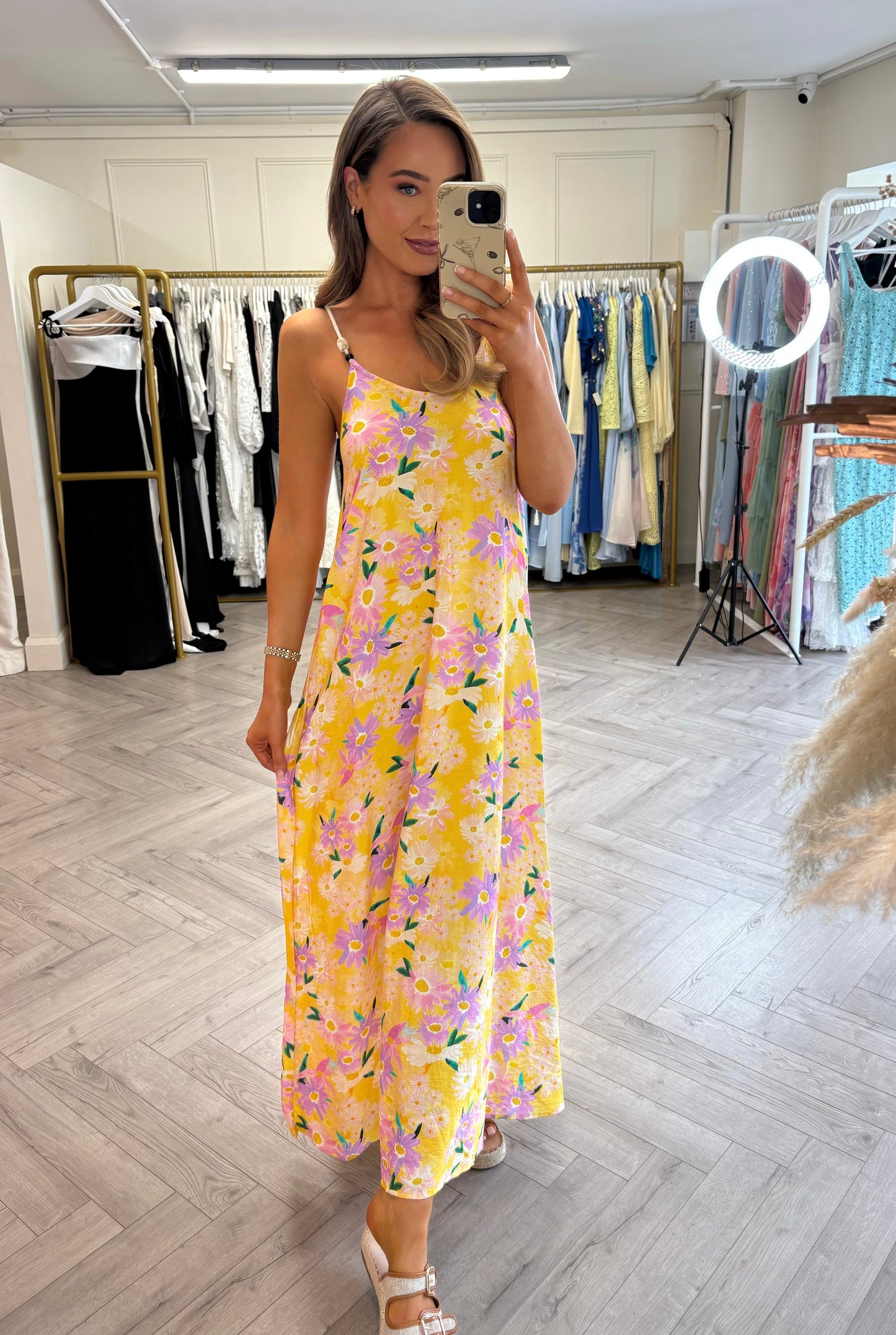 Sorena Dress Yellow