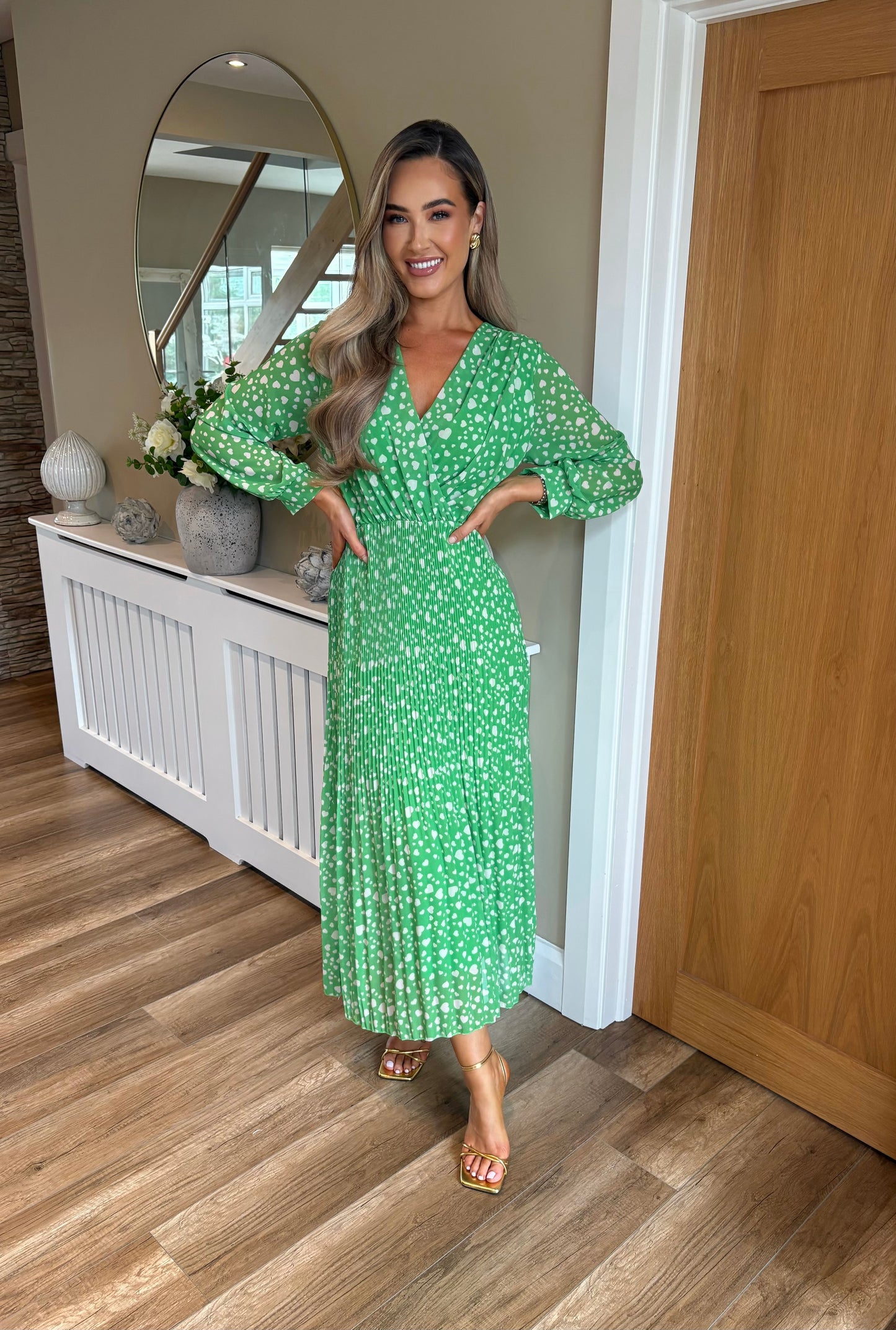 Nyomi Dress Green