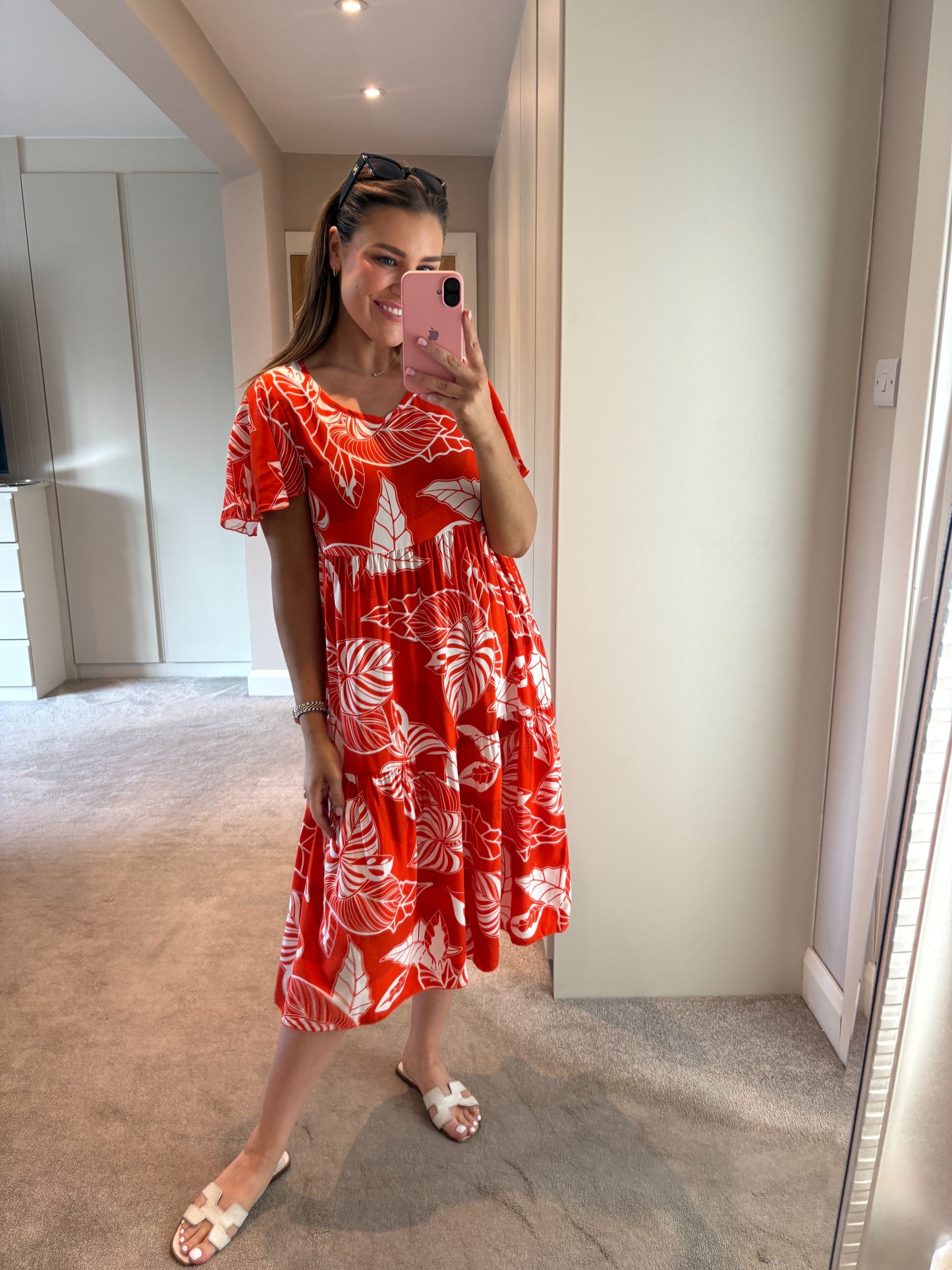 Blaire Dress Orange