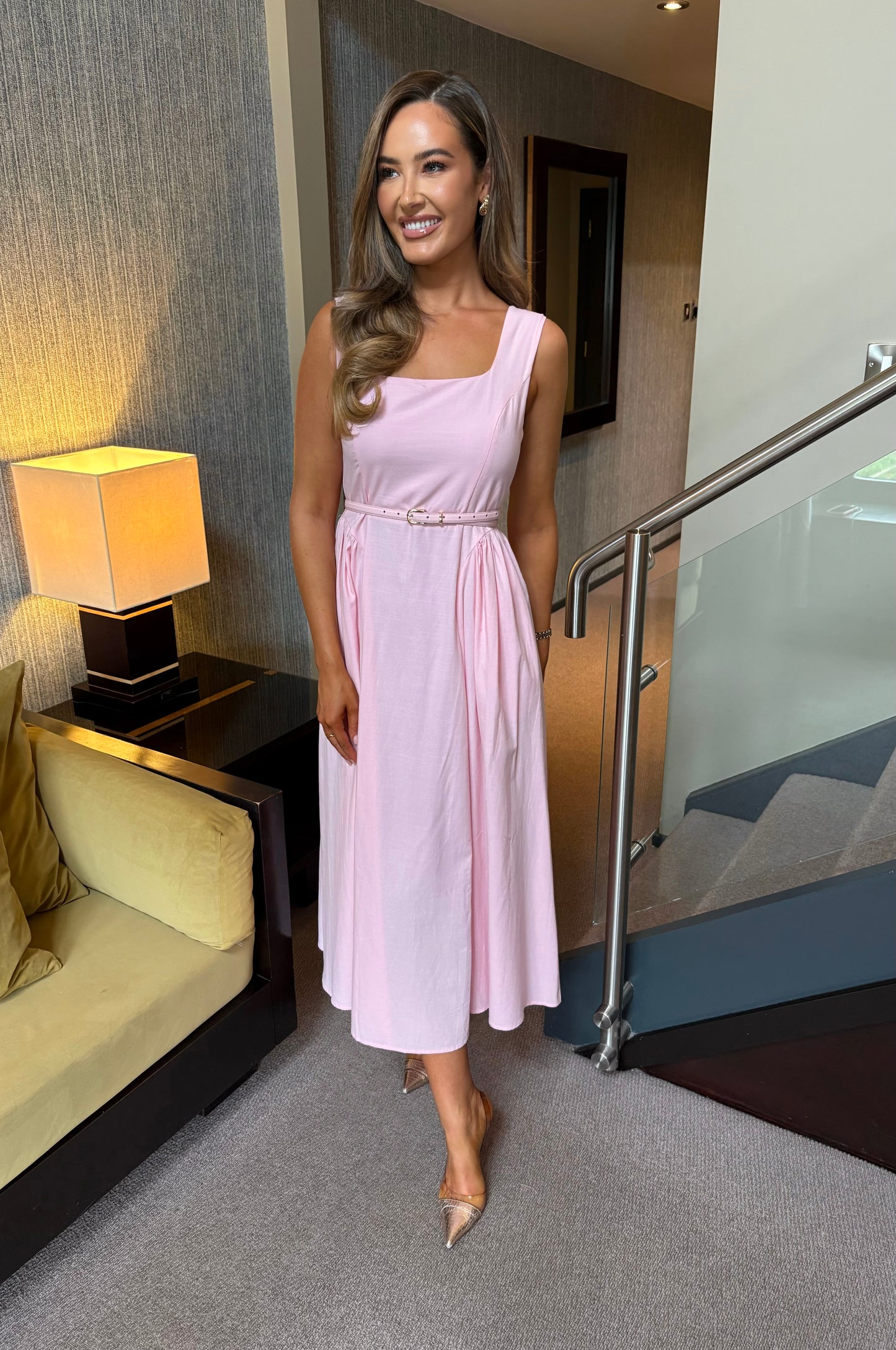 Addison Dress Pink