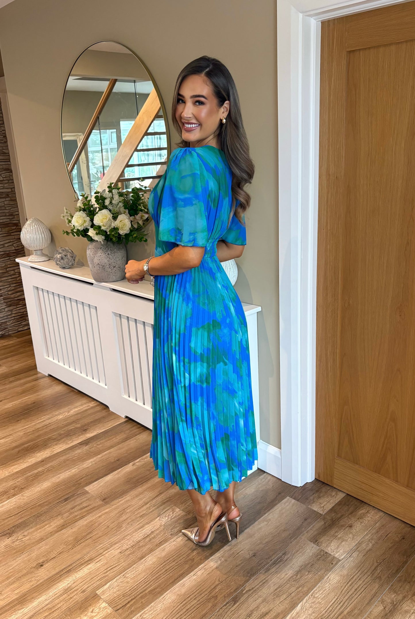 Naomi Dress Blue